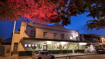 Exterior shot of Walsh's