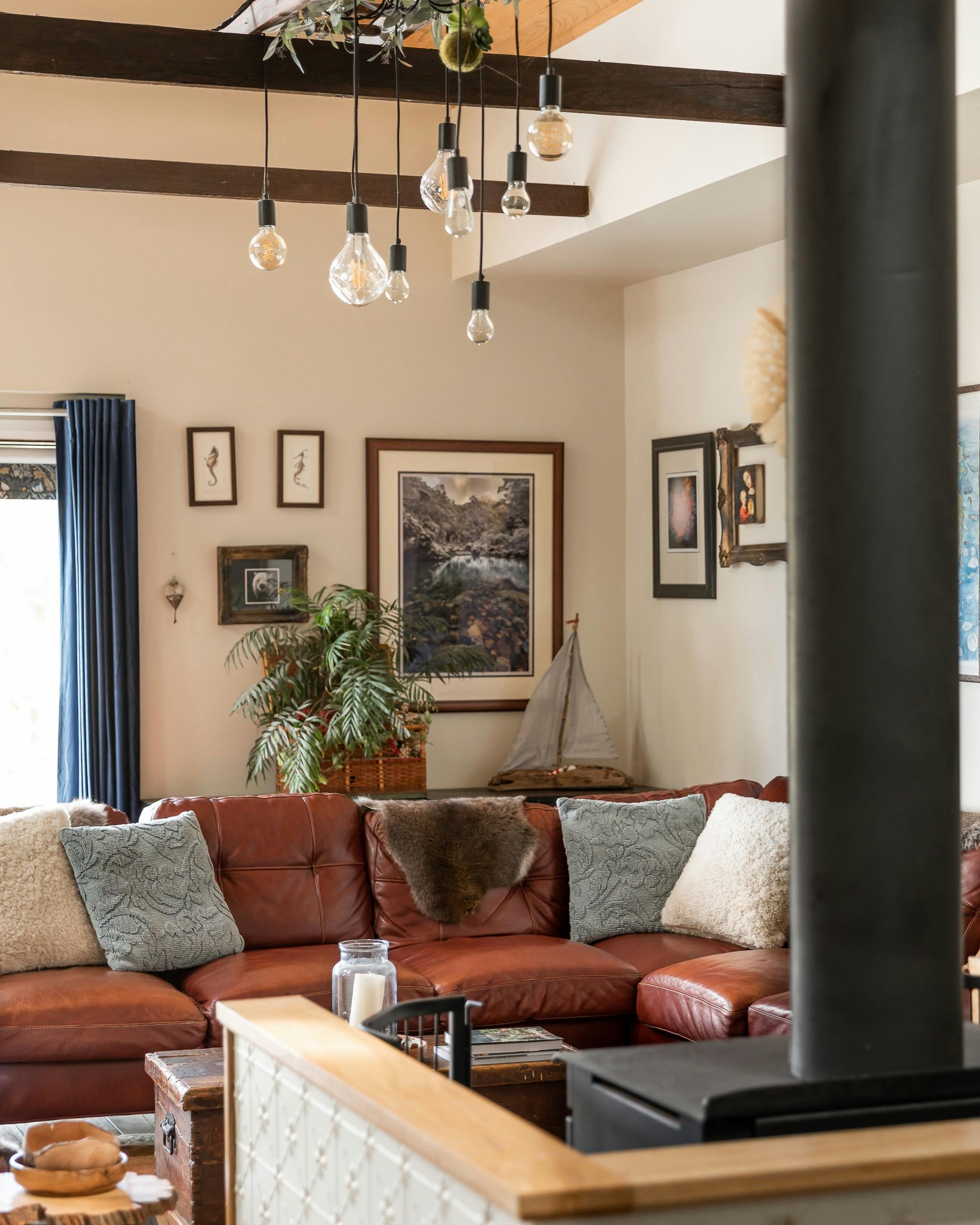 A lovely blend of old and new , the  Barn oozes with character