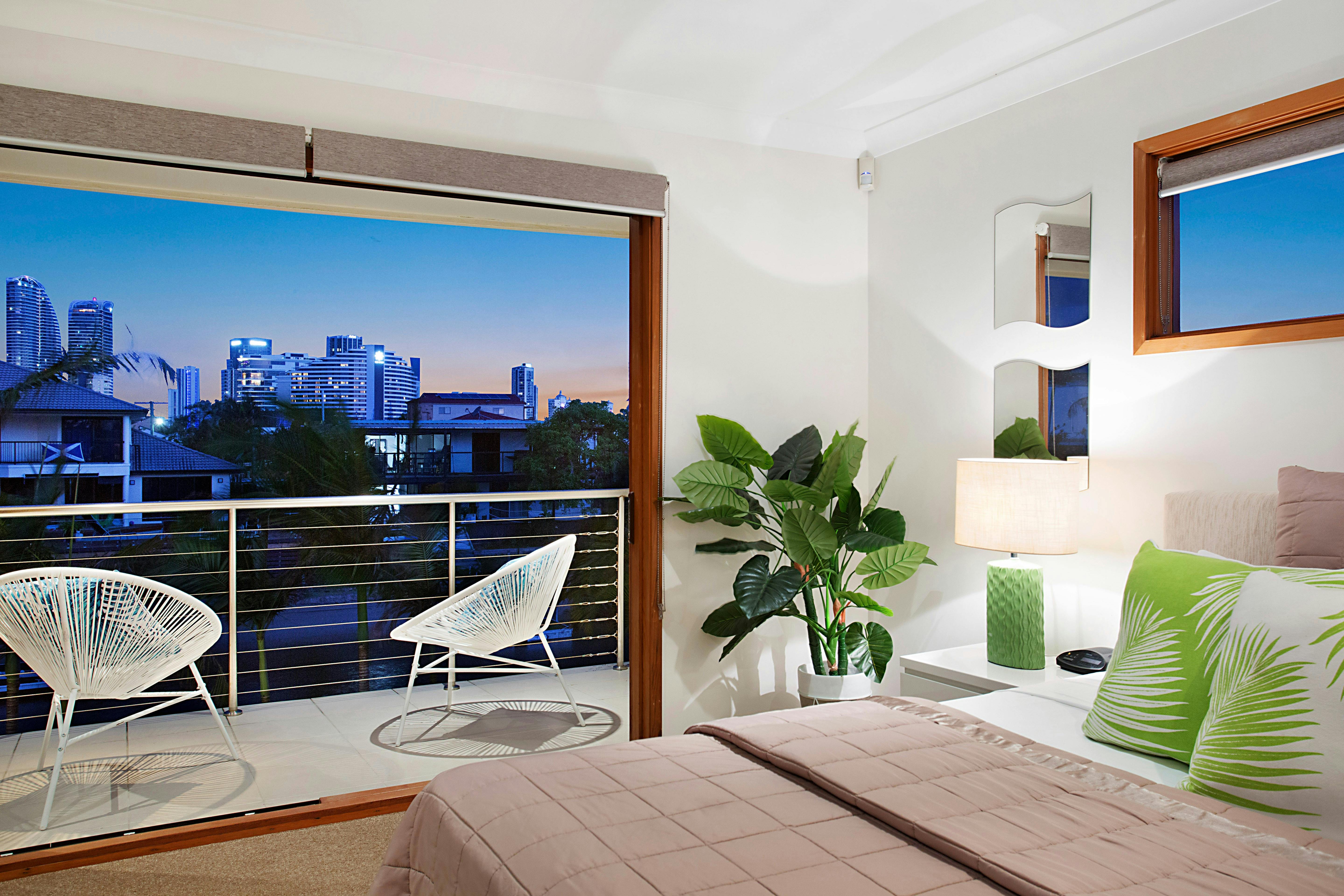 Master Bedroom with Skyline View