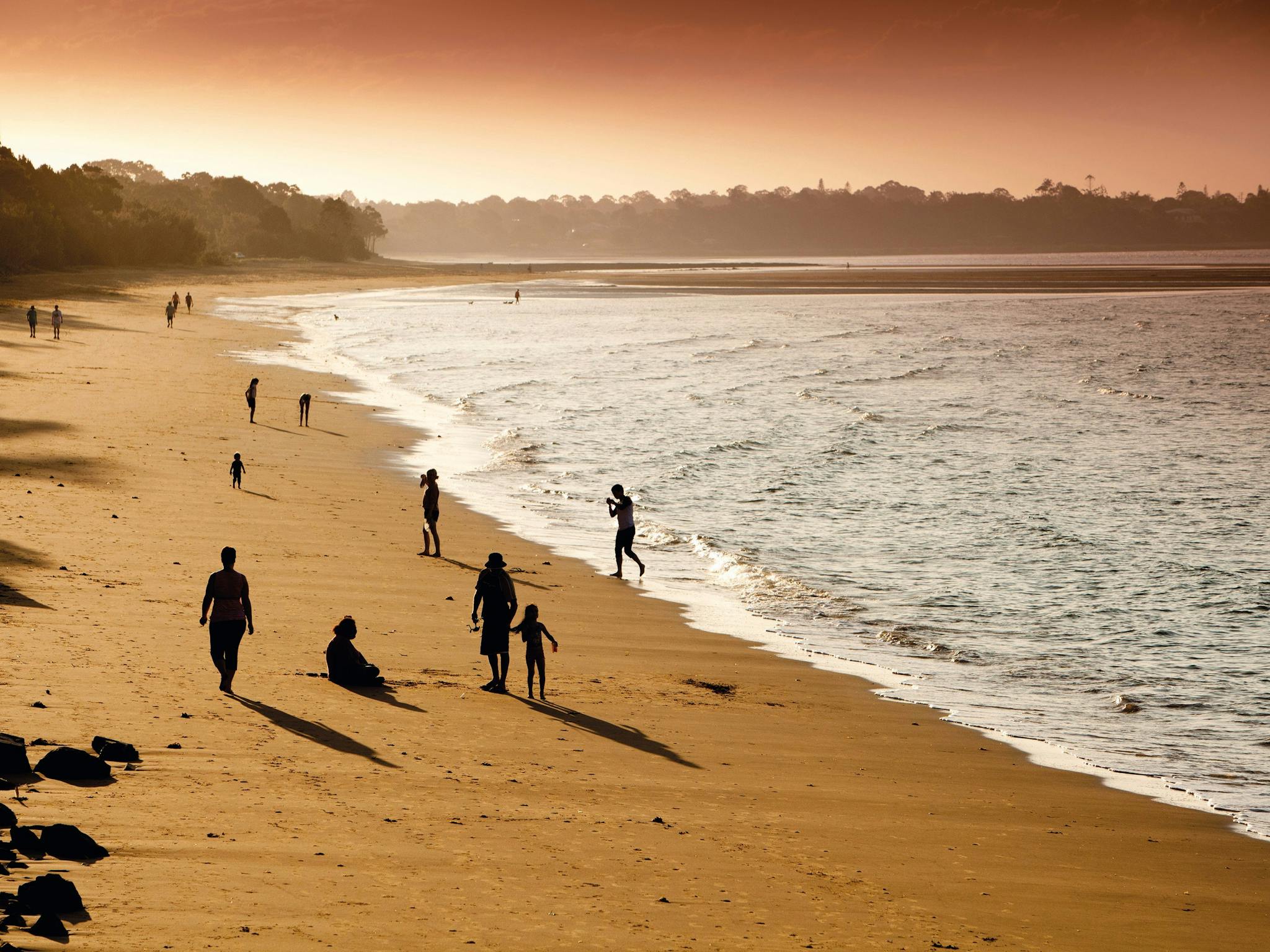 Scarness Beach, Hervey Bay, Fraser Coast.