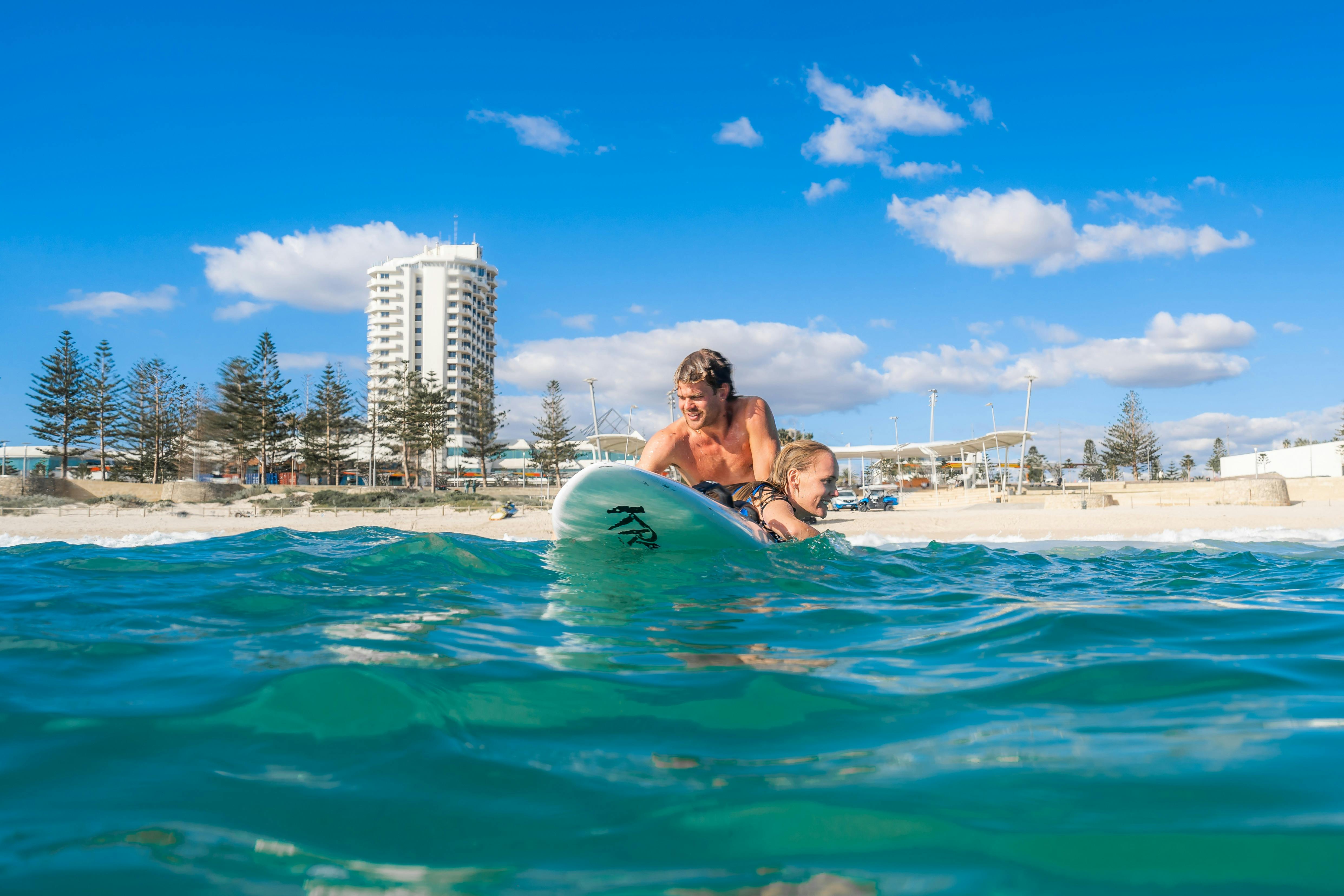Scarborough Beach is a surfer's haven