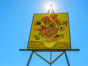 Van Gogh Sunflower Painting