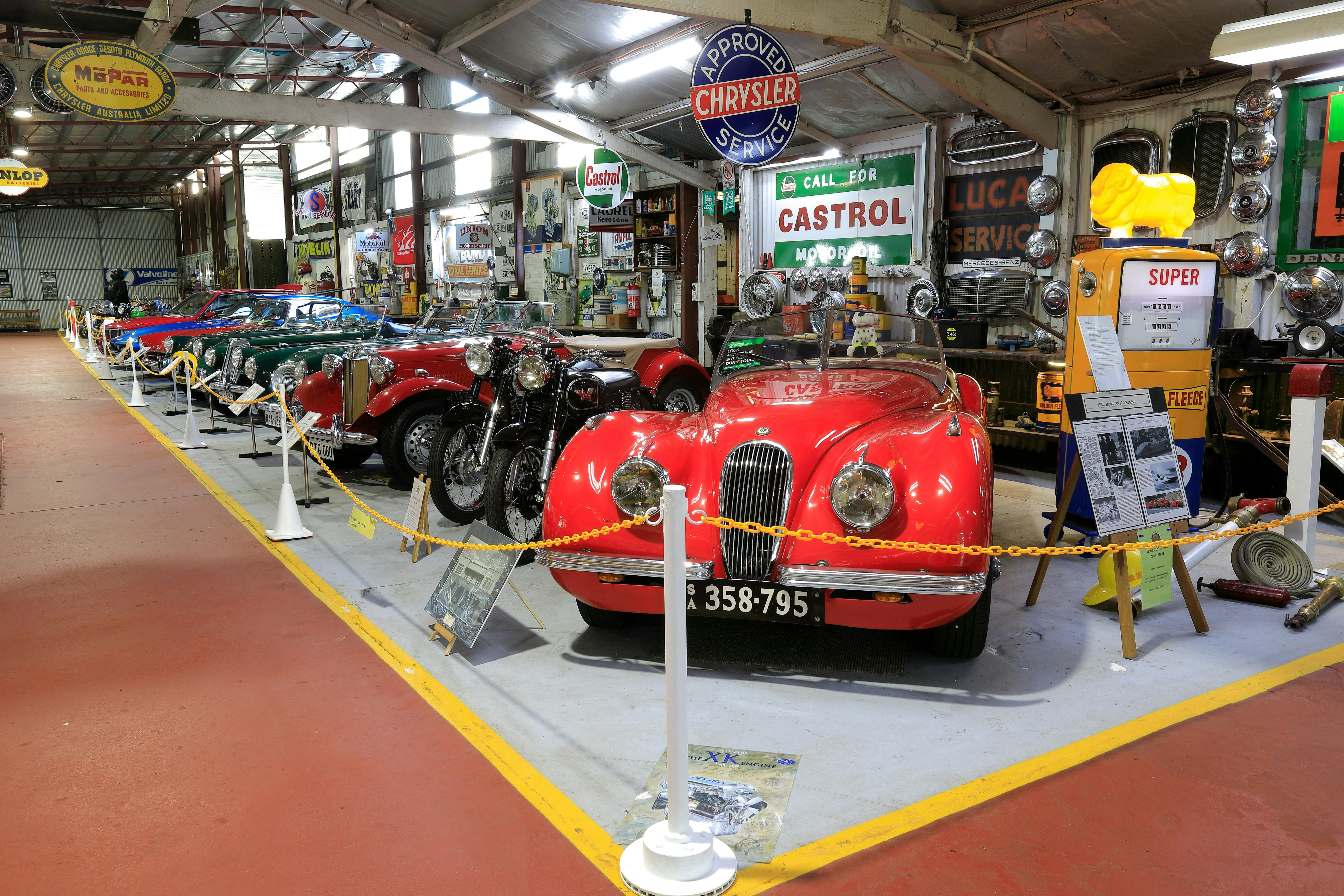 Over 80 vehicles on display