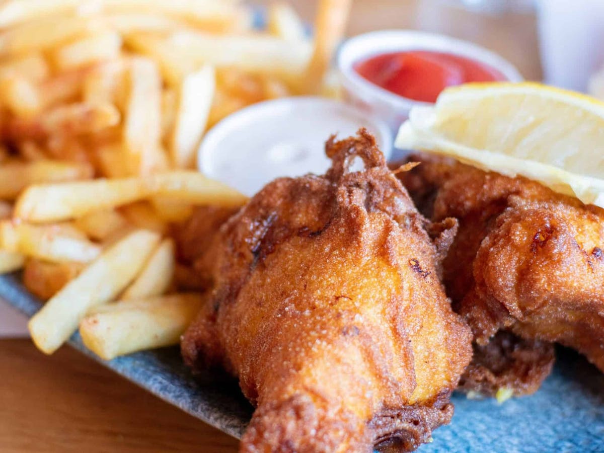 fried fish and chips