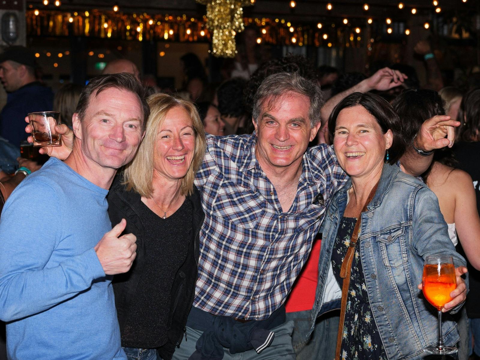 A group of friends at NYE