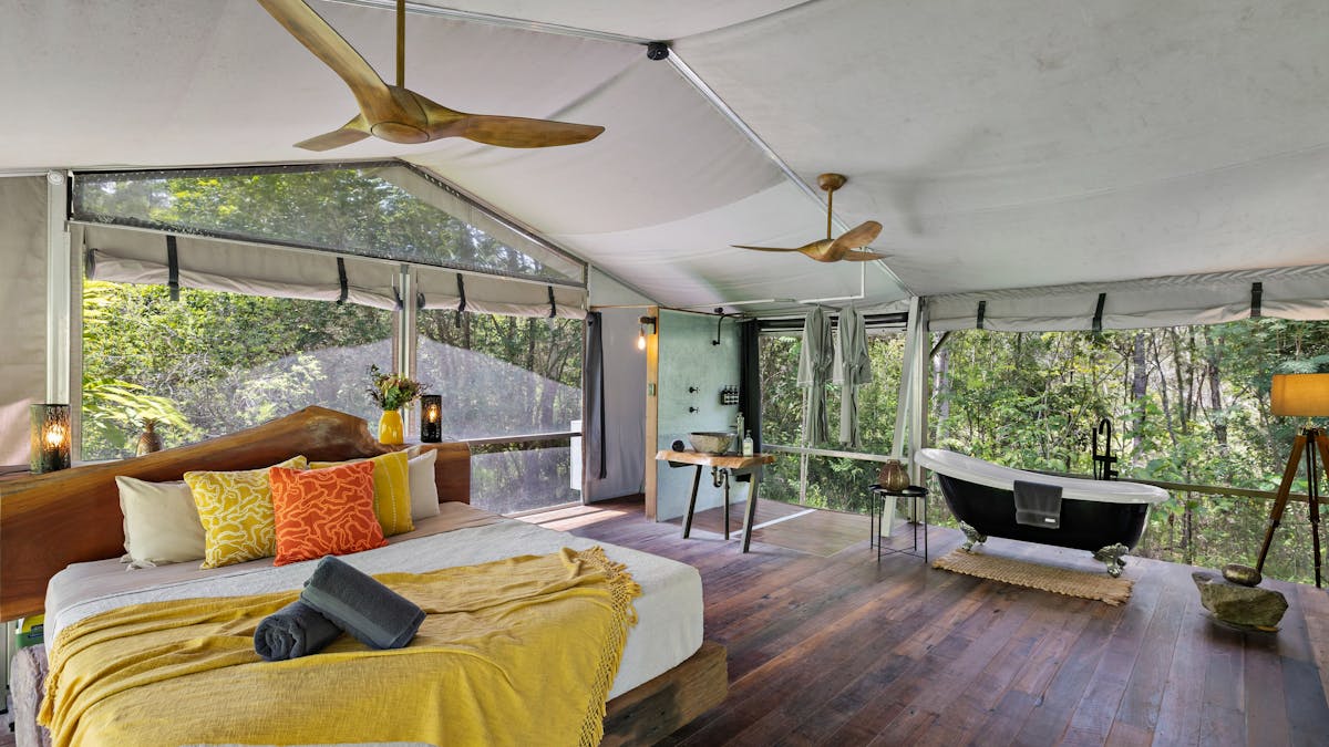 Safari Tent with Luxe inclusions