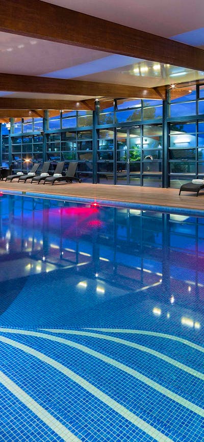 In-door heated swimming pool