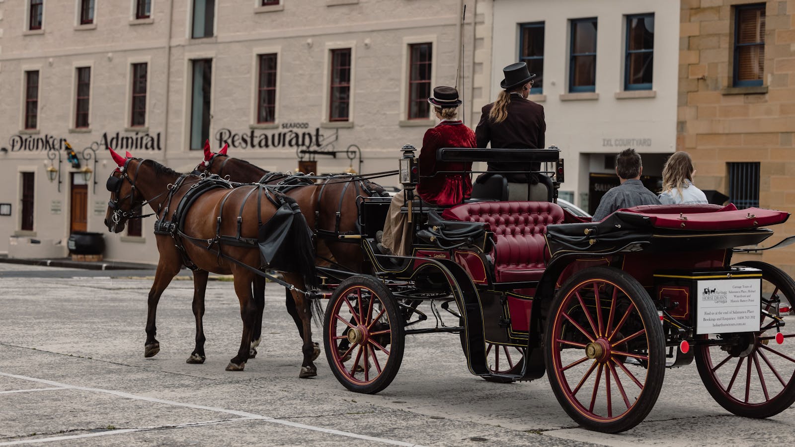 Carriage along the Waterfront