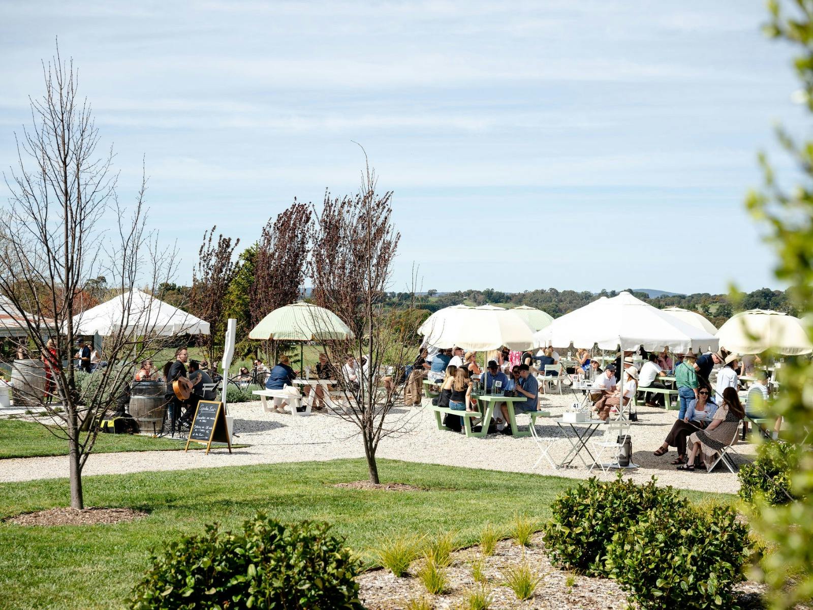 Rowlee SpringFest Outdoor crowd.