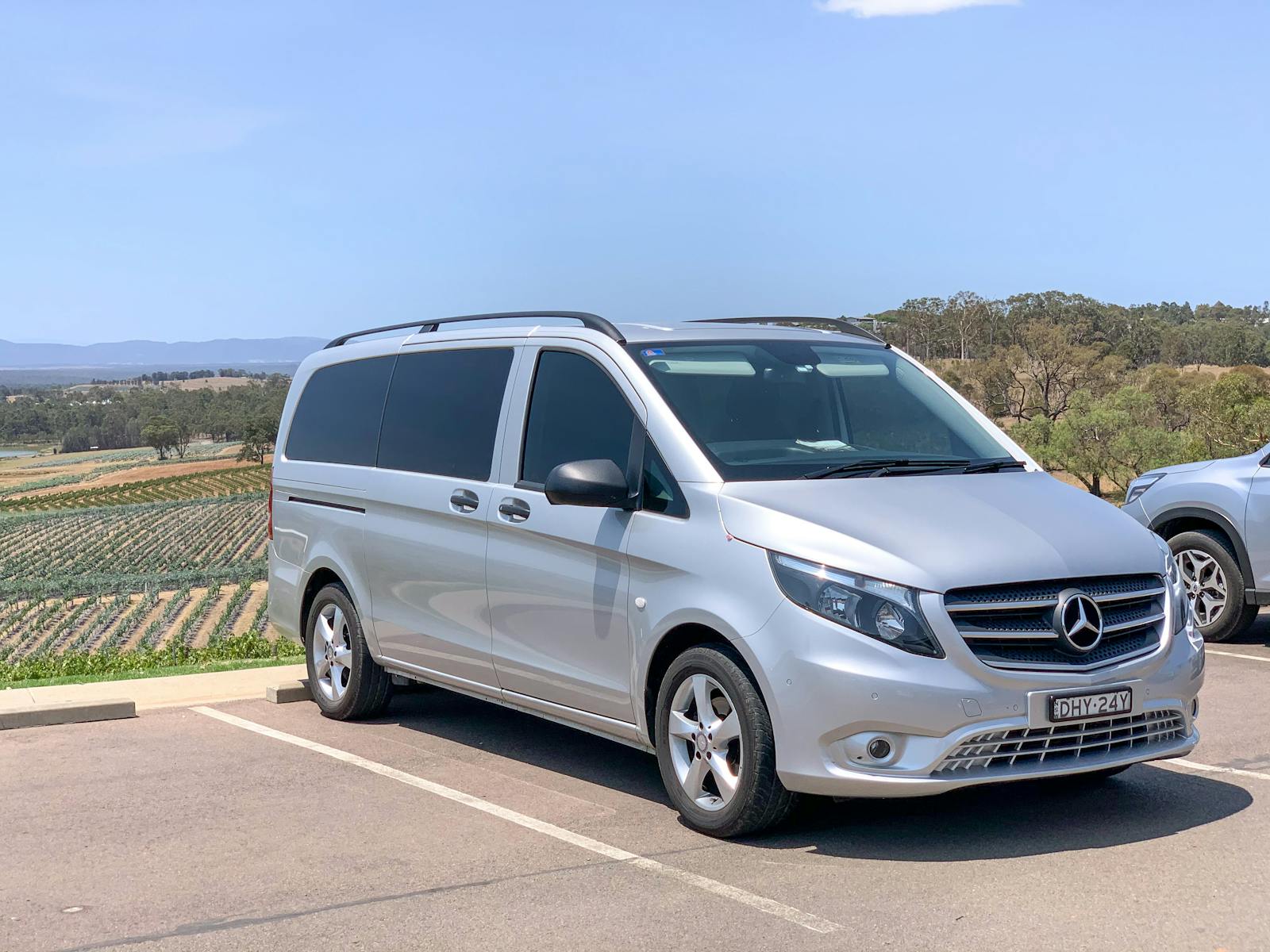 Mercedes small private vehicle up to 6 seats
