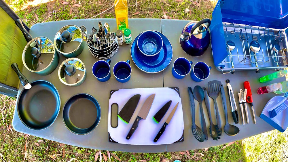 Kickback Camping Campsite Set-ups (Bowen & Whitsundays)