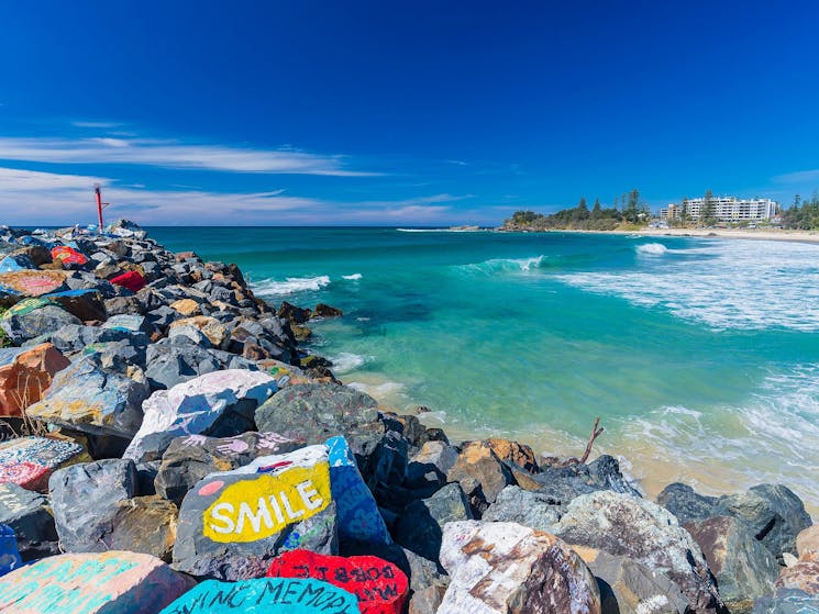 Port Macquarie Town Beach Breakwall Nsw Holidays