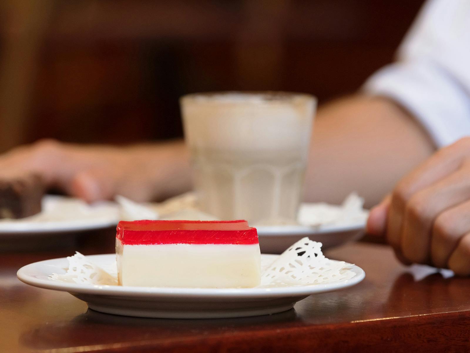 Jelly Slice & coffee - the perfect combo