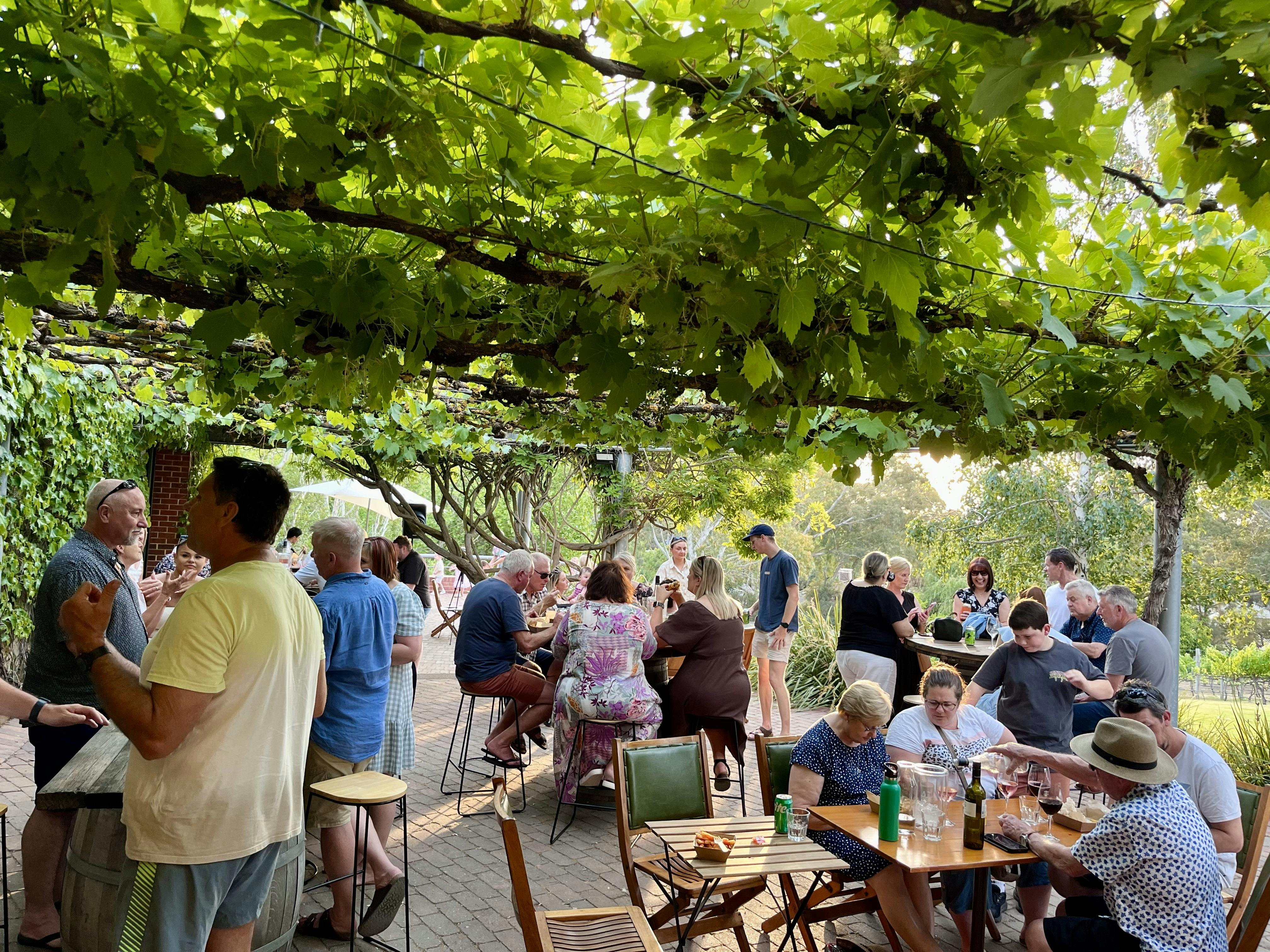 Christmas BBQ at Geoff Merrill Wines