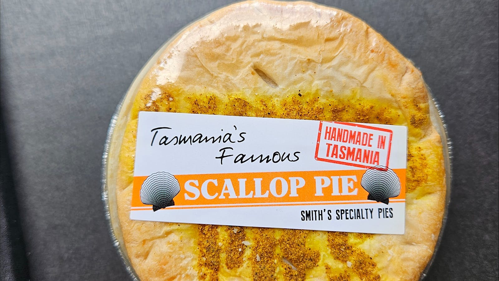 Famous curried scallop pies