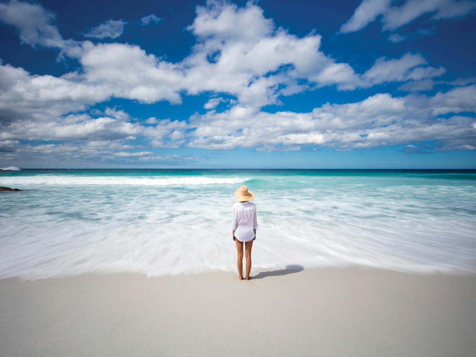 Beach scene