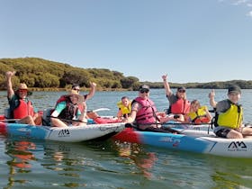 Inflatable Kayaking guided group tours