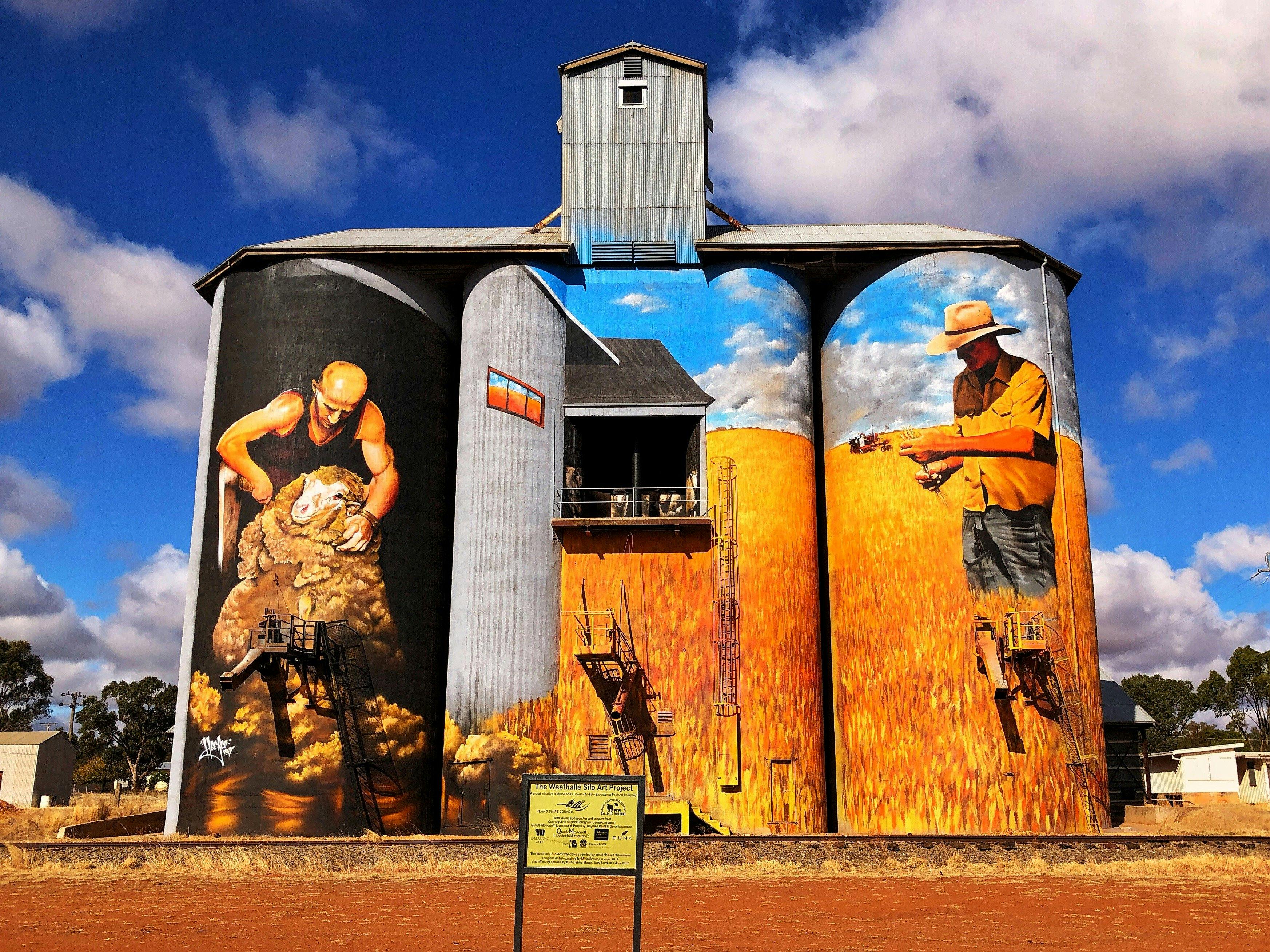 nsw silo art tour