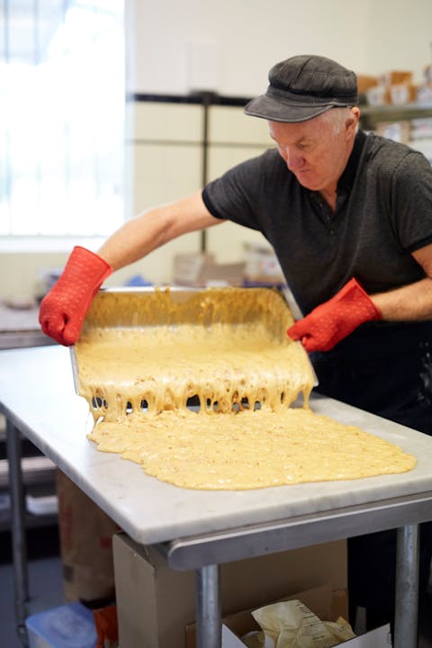 Making Peanut Brittle at The Treat Factory