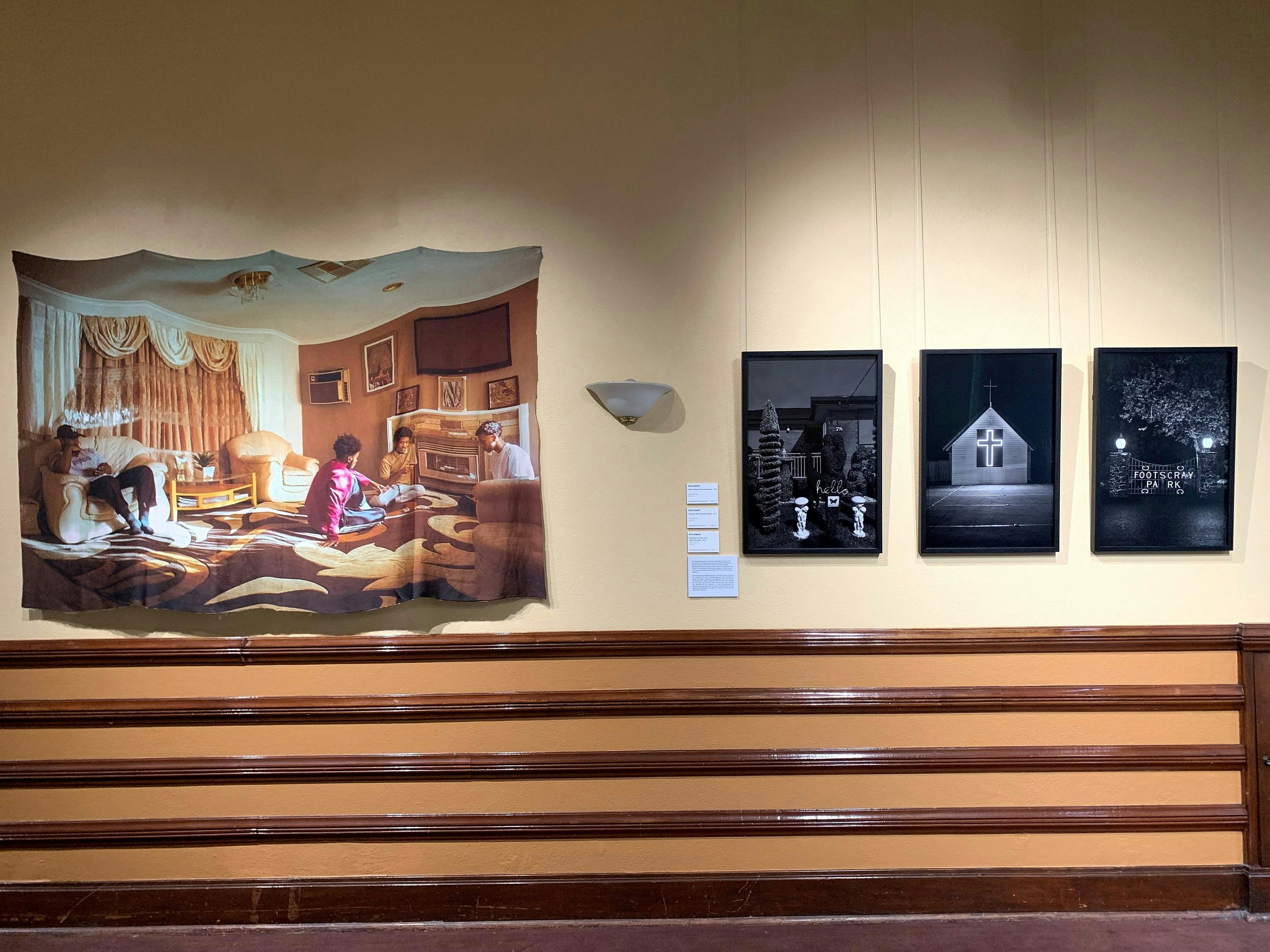 Installation view of exhibition