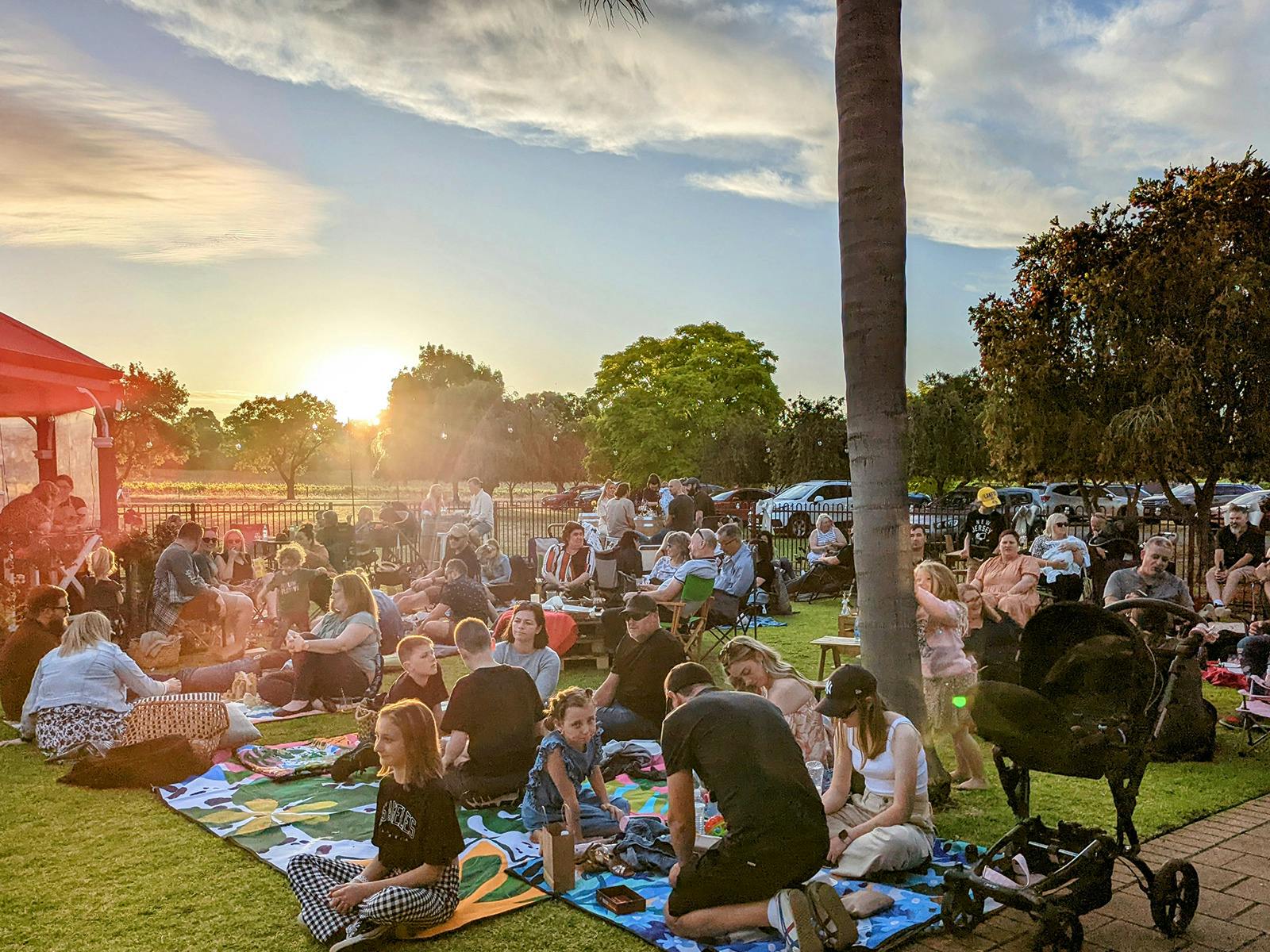 Saturday at Sunset - Kies Family Wines