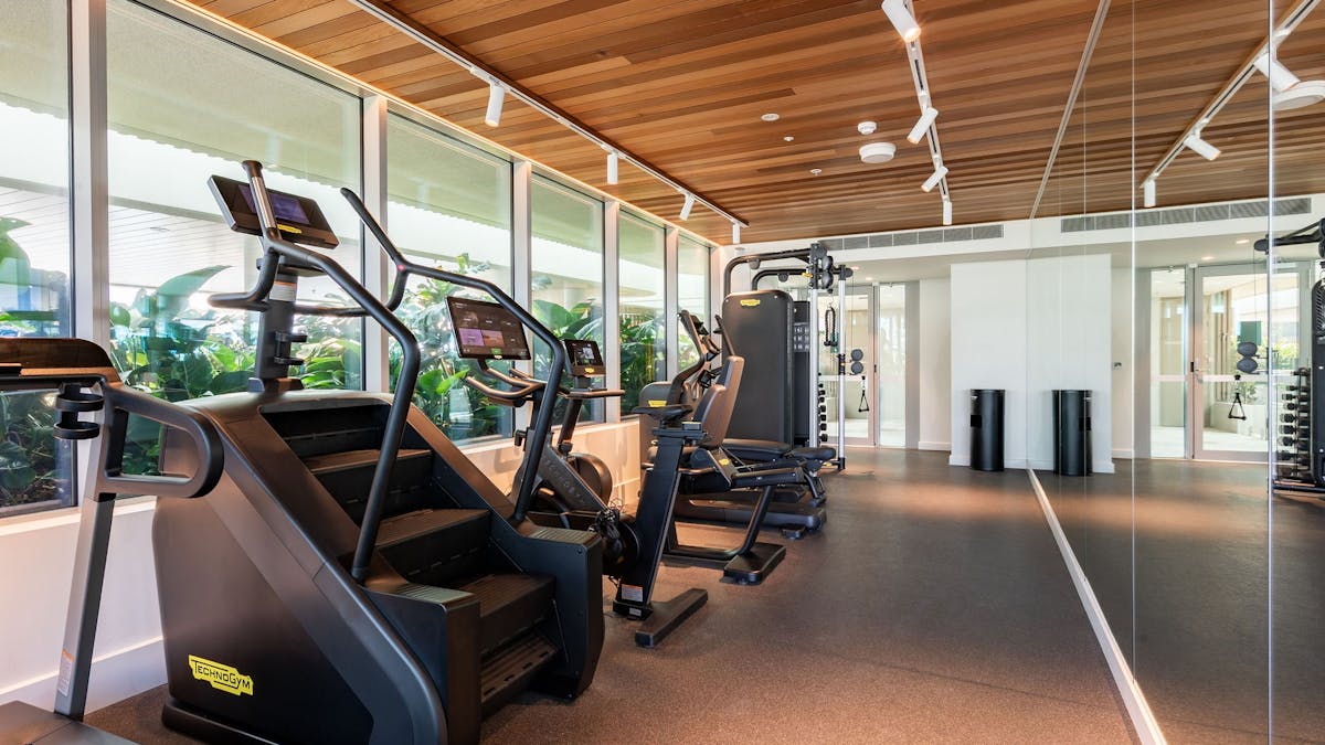 3 Bedroom unit in Kirra - shared gym 3 Bedroom unit in Kirra - shared gym