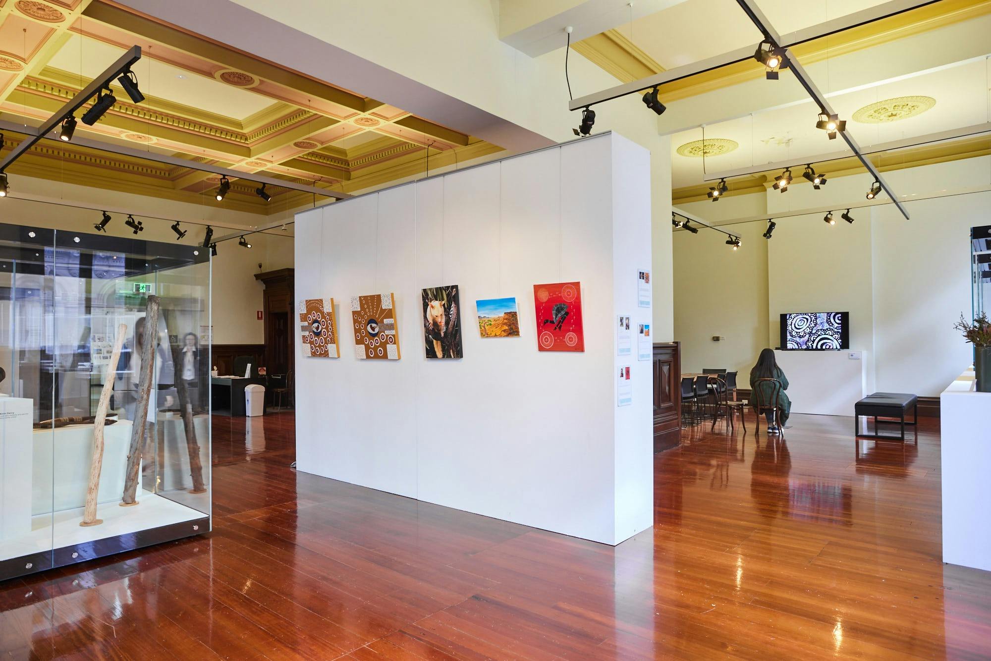 Djaa Djuwima Firts Nation Gallery in the Bendigo Visitor Centre