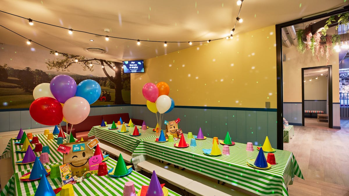 Kids parties are a blast at Holey Moley