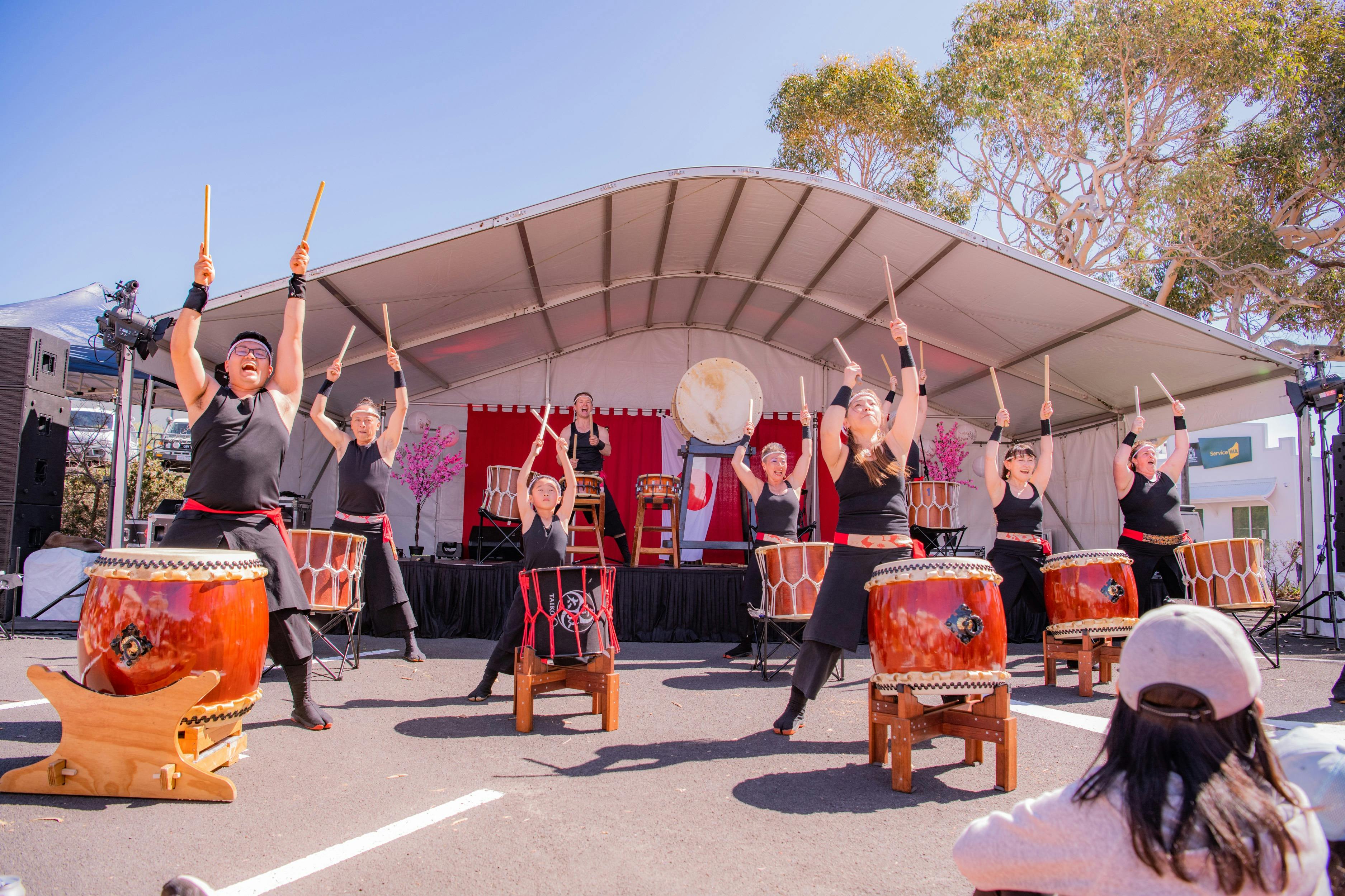 Taiko On Drumming at SWFJ