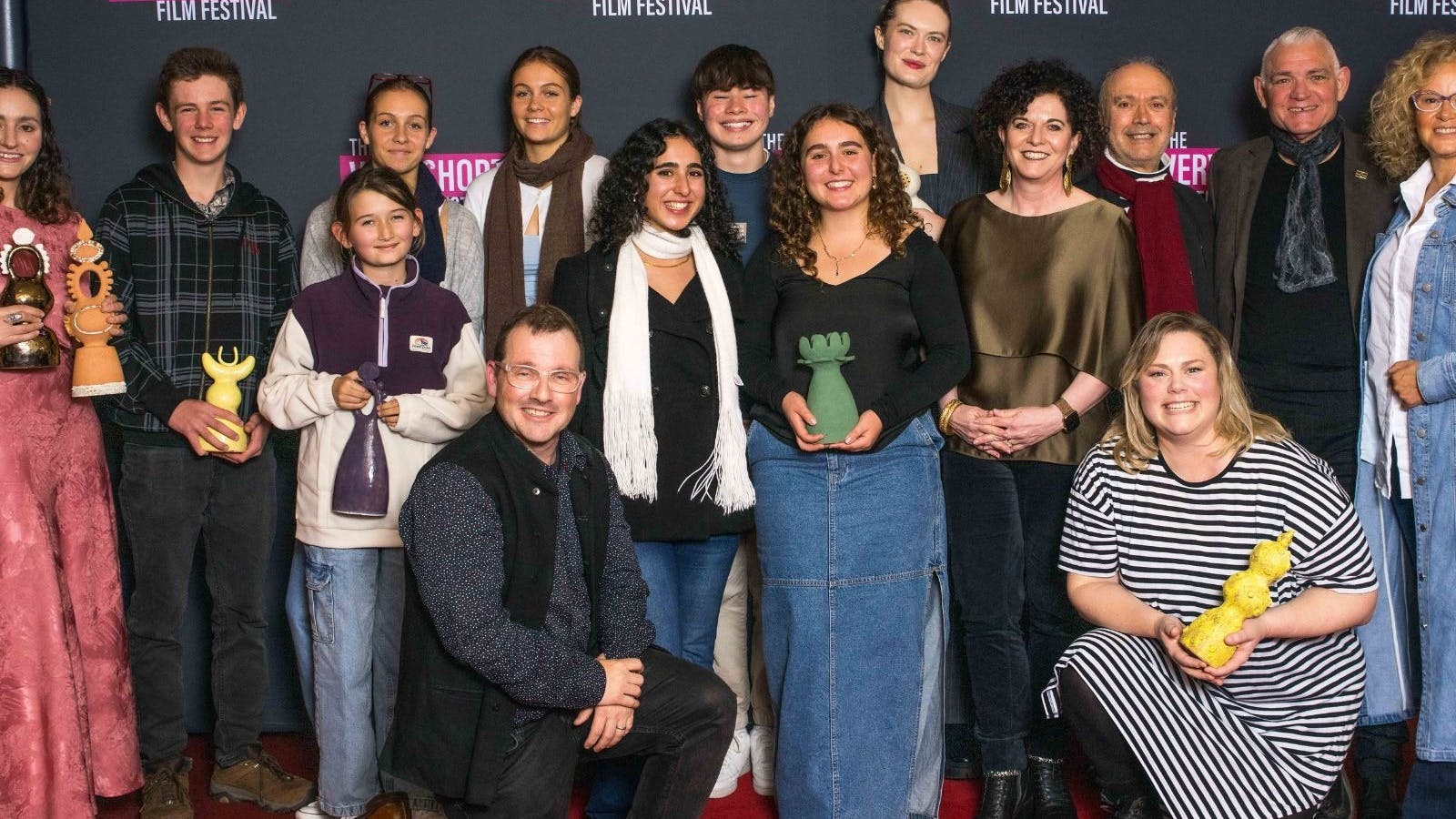 Finalists at the VSFF Hobart premiere.