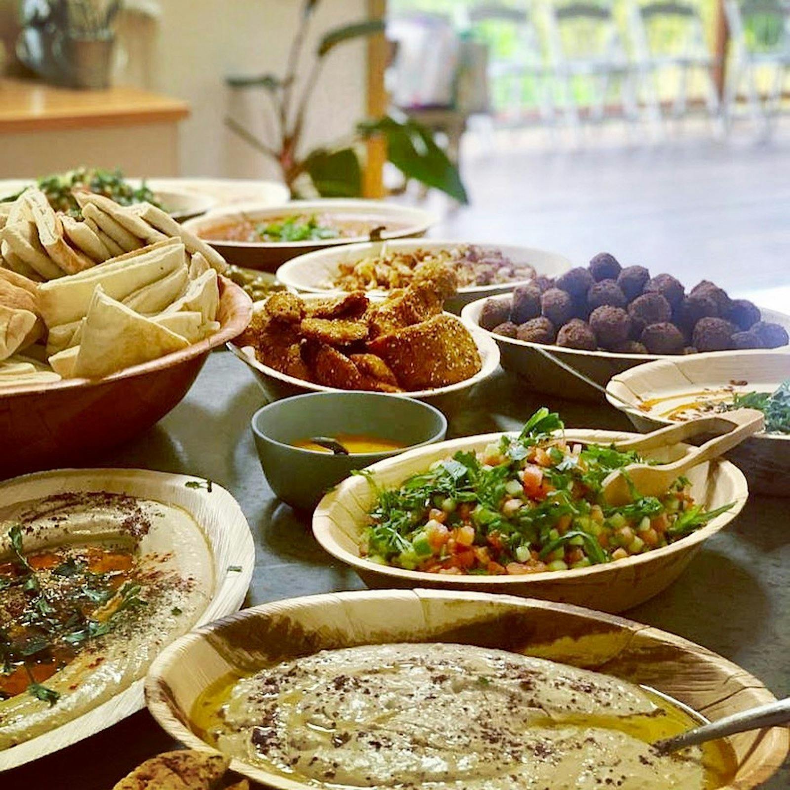 테이크 아웃 또는 식사 범위