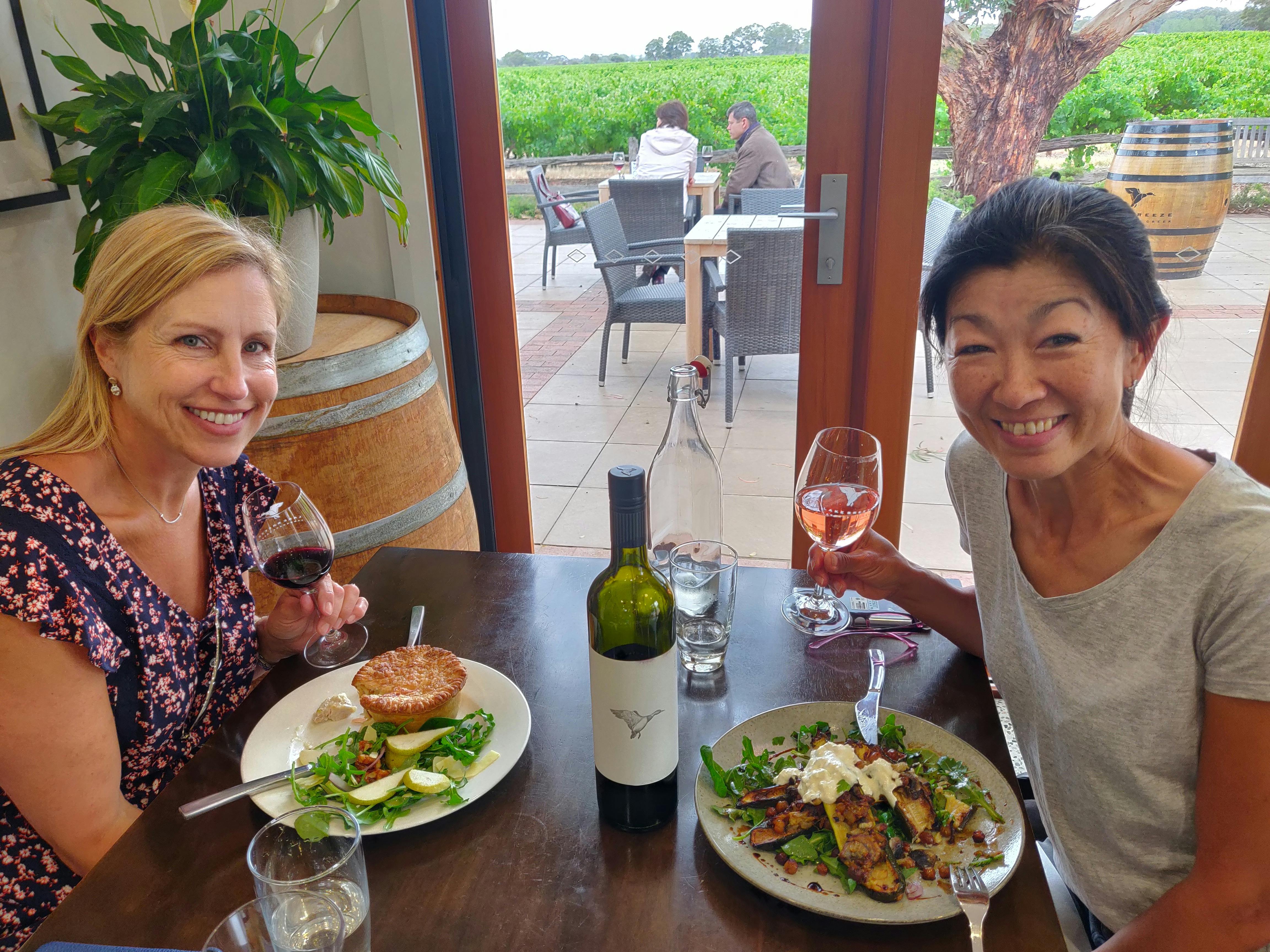 Yummy lunch from Lakebreeze kitchen