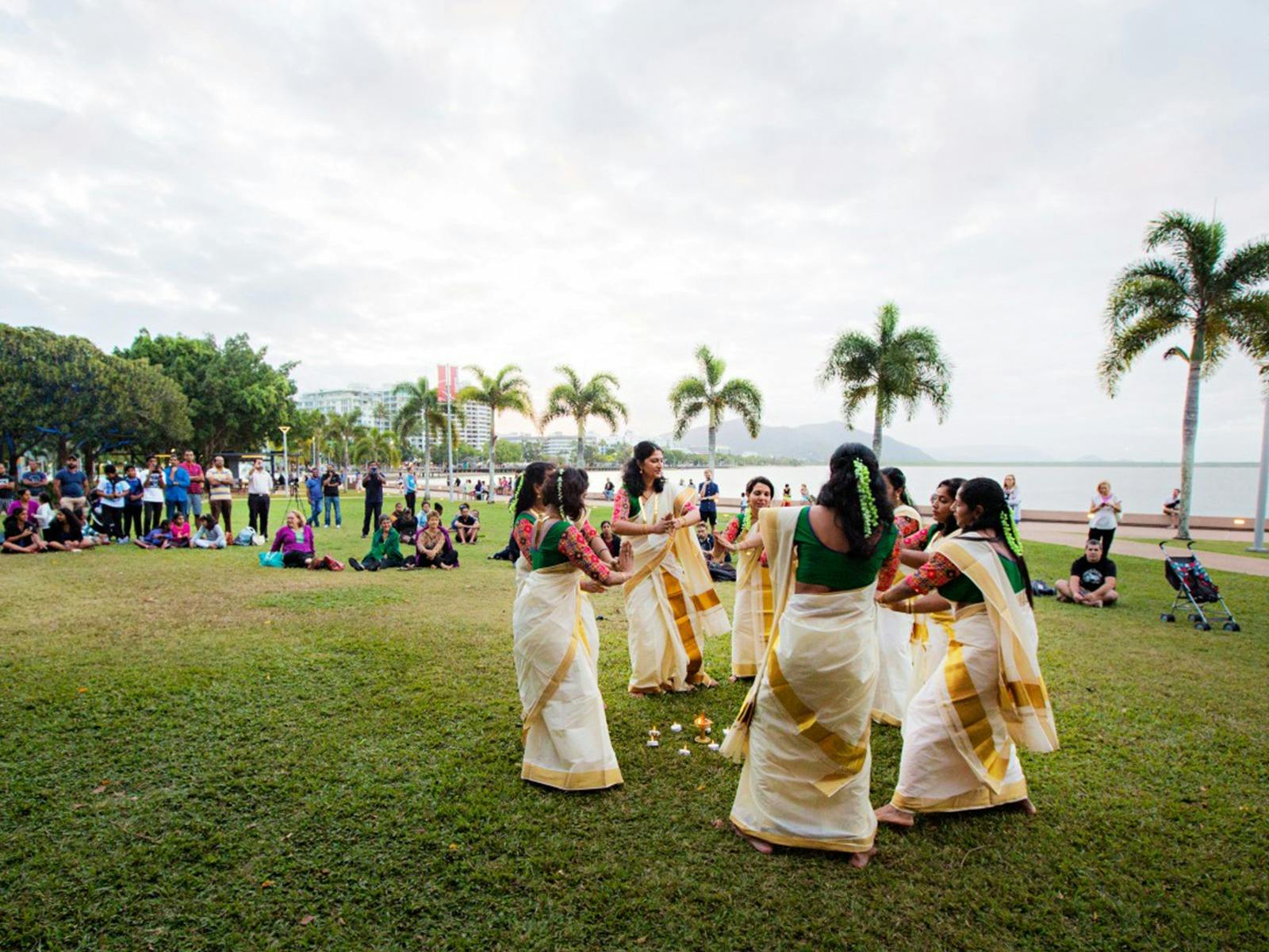 Performers at The Cairns Esplanade