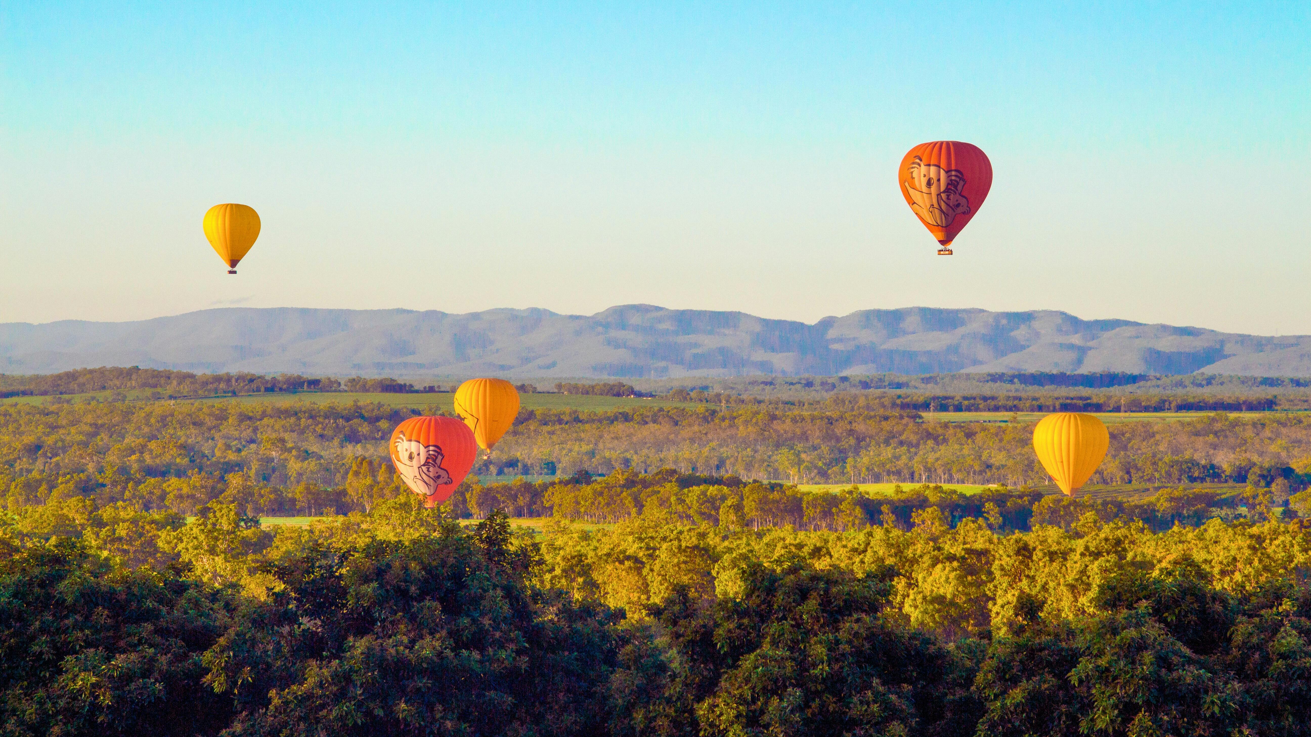 Cairns Hot Air Ballooning and 3 Course Ochre Lunch & Drink Voucher