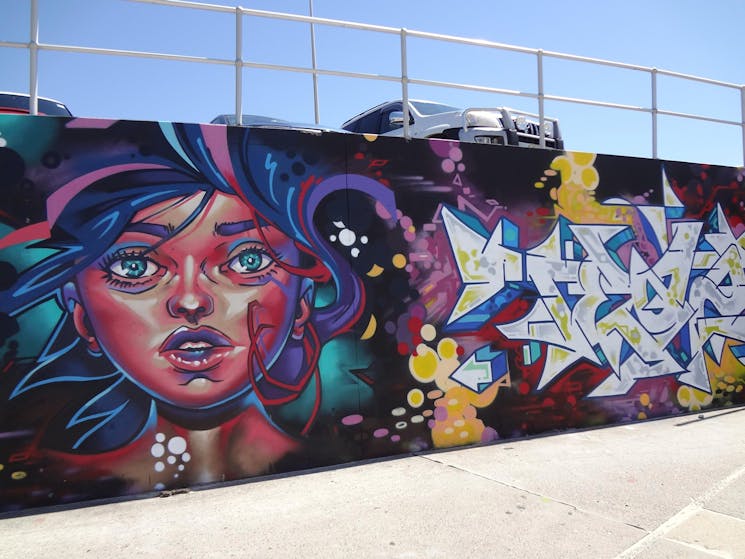 Bondi Beach Graffiti wall