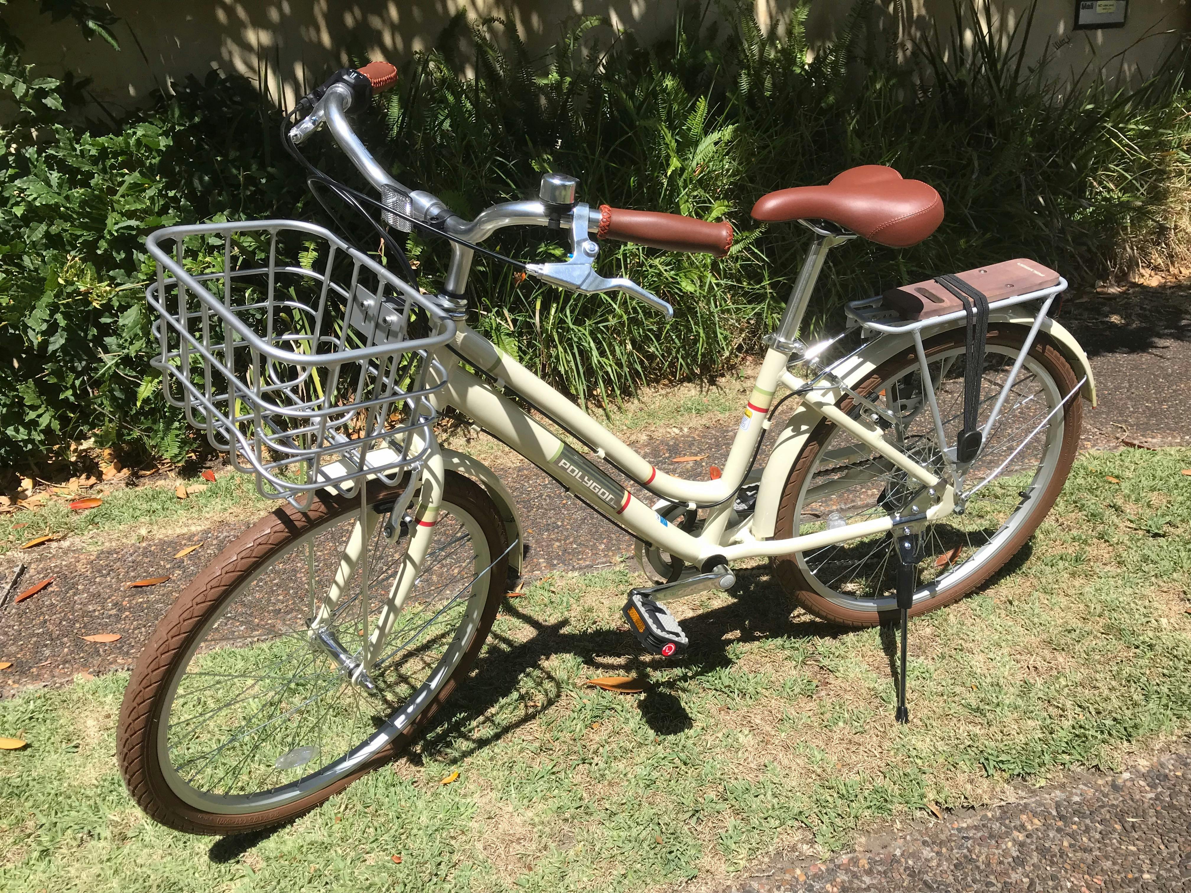 A bike suitable for girls up to 14 years of age.