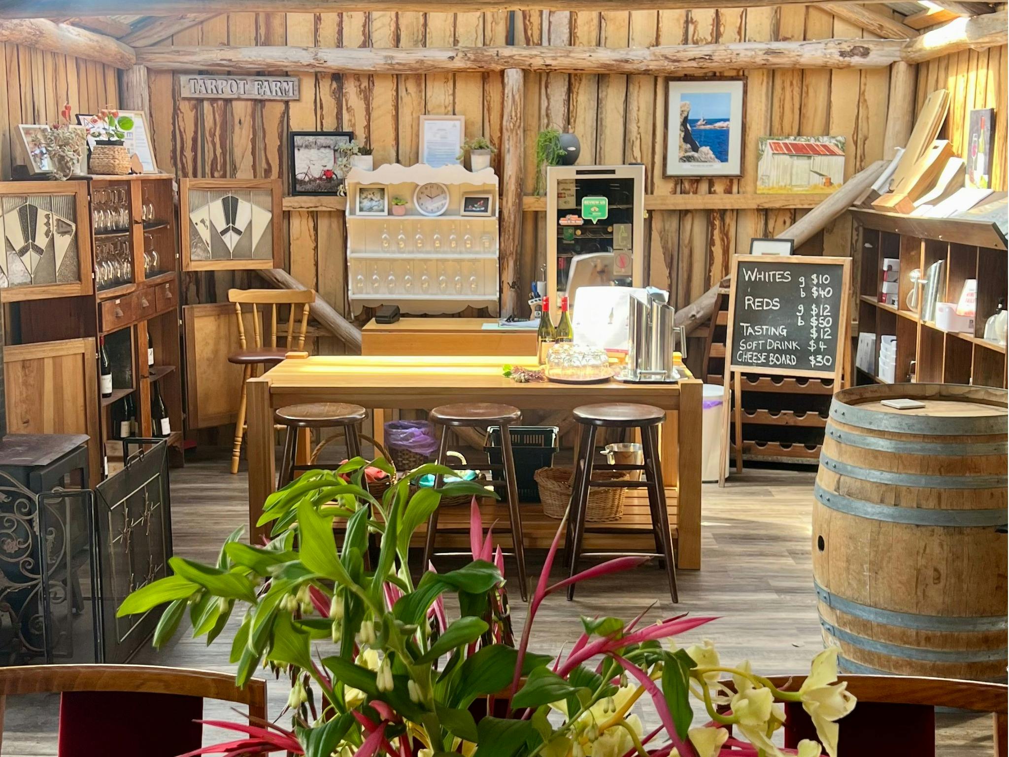 Inside the Cellar Door