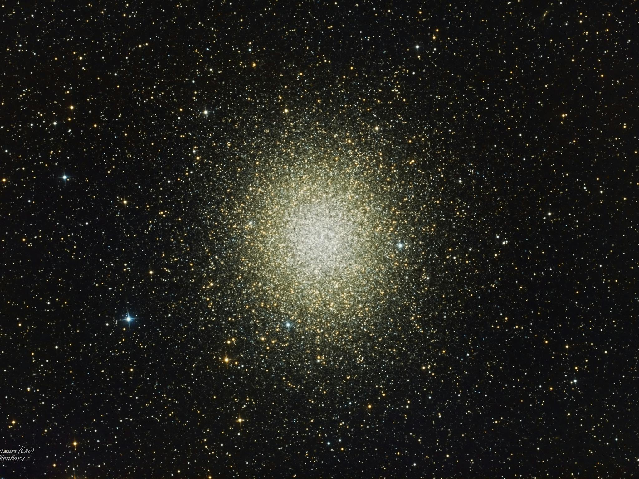 Omega Centauri Globular Cluster imaged from within the Sunshine Coast Hinterland Omega Centauri Globular Cluster imaged from within the Sunshine Coast Hinterland