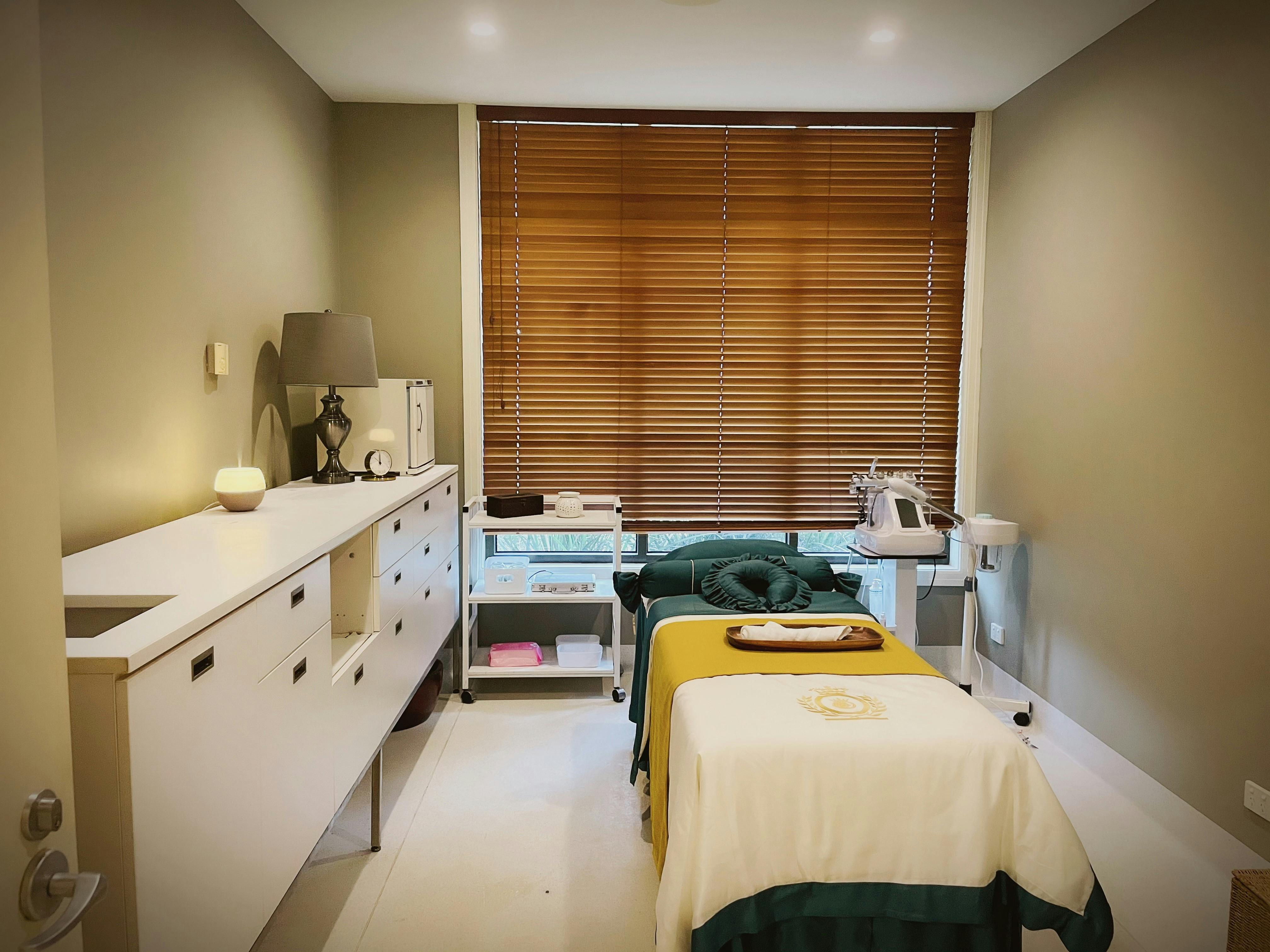 Spa treatment room