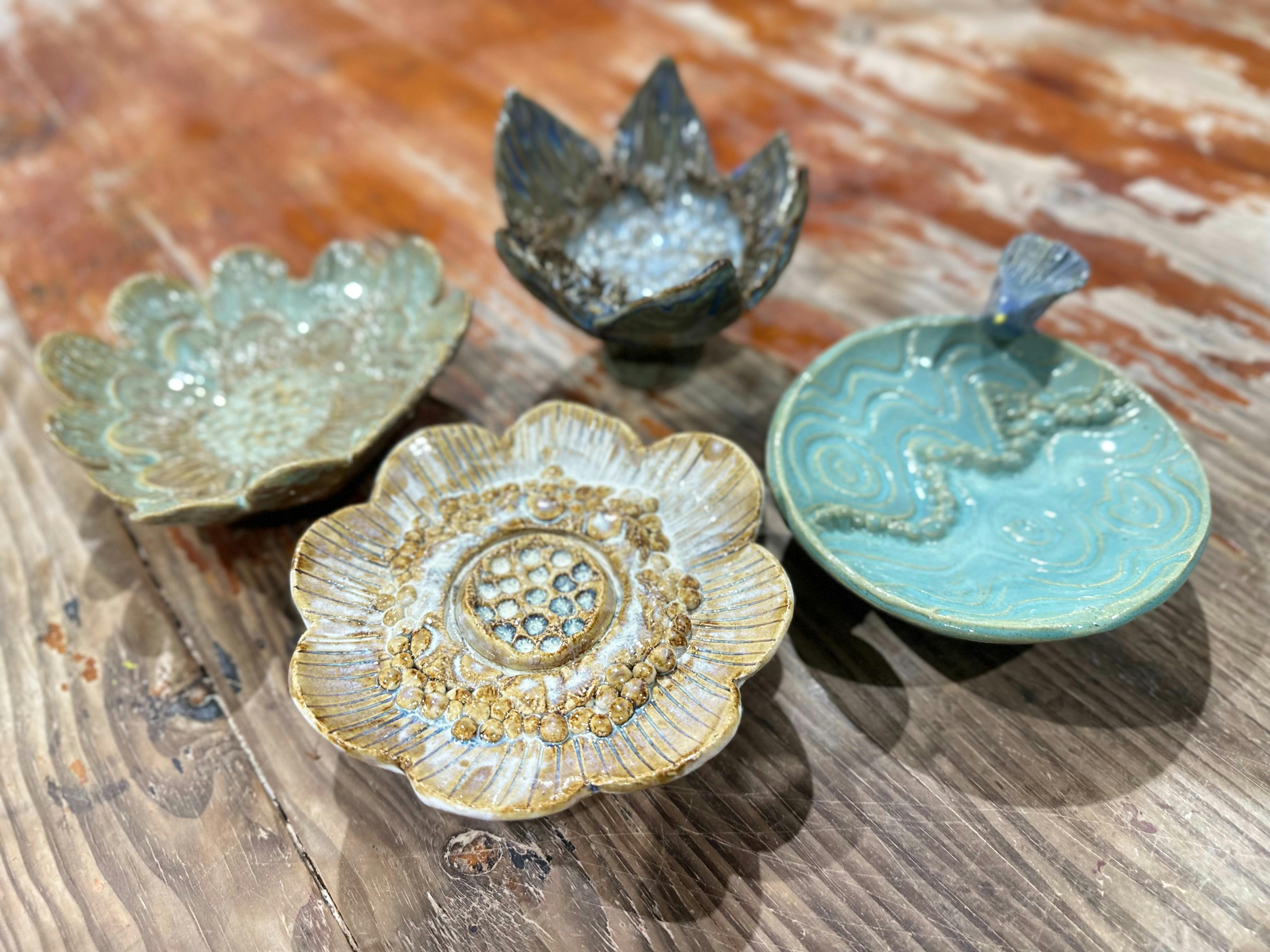 Garden Flower, Bee and Bird Feeder Pottery Workshop