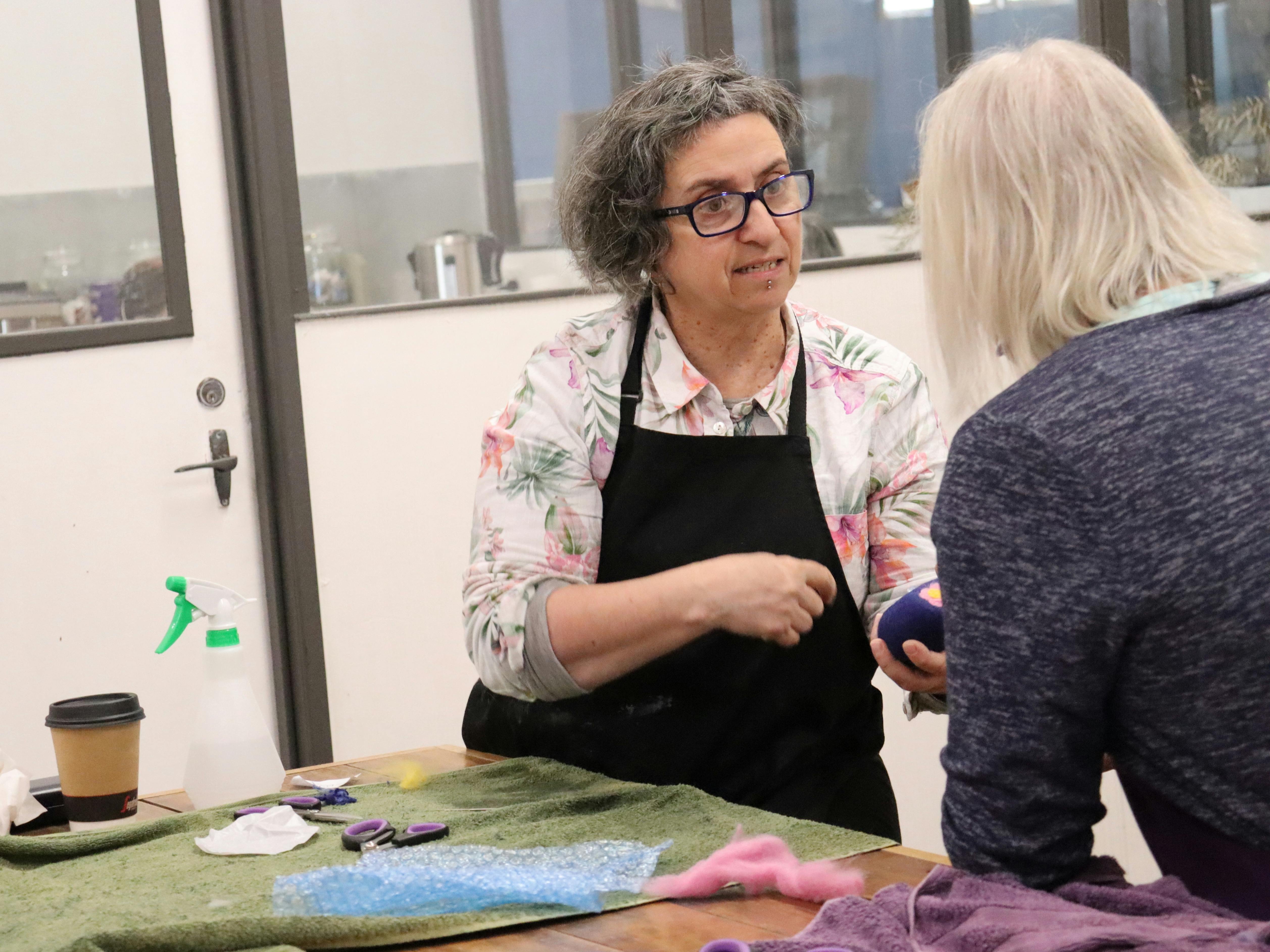 Wet and Needle Felting Workshop