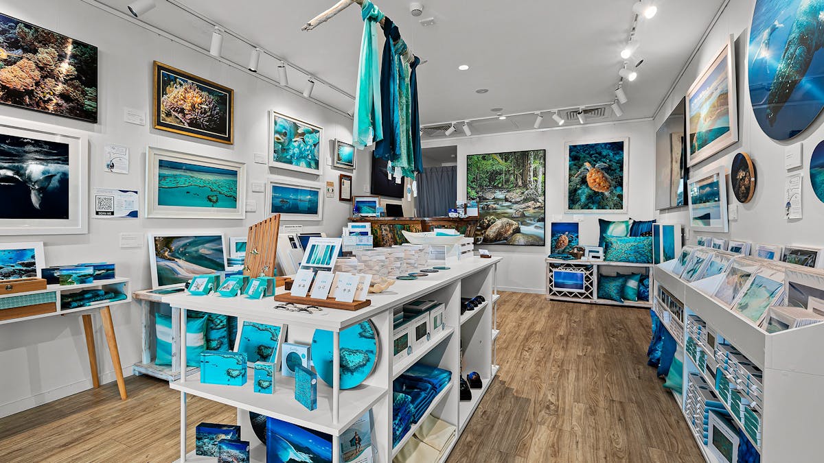 Internal Photo of Above and Below Gallery