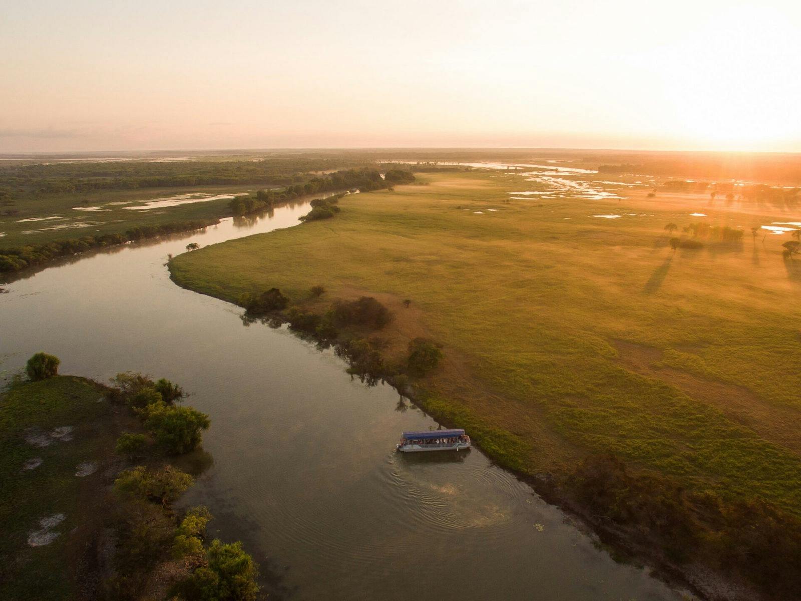 Cruising at Yellow Water Billabong
