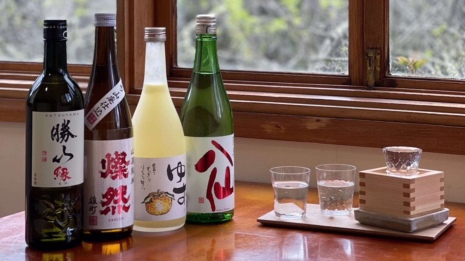 Sake or Whisky Tasting