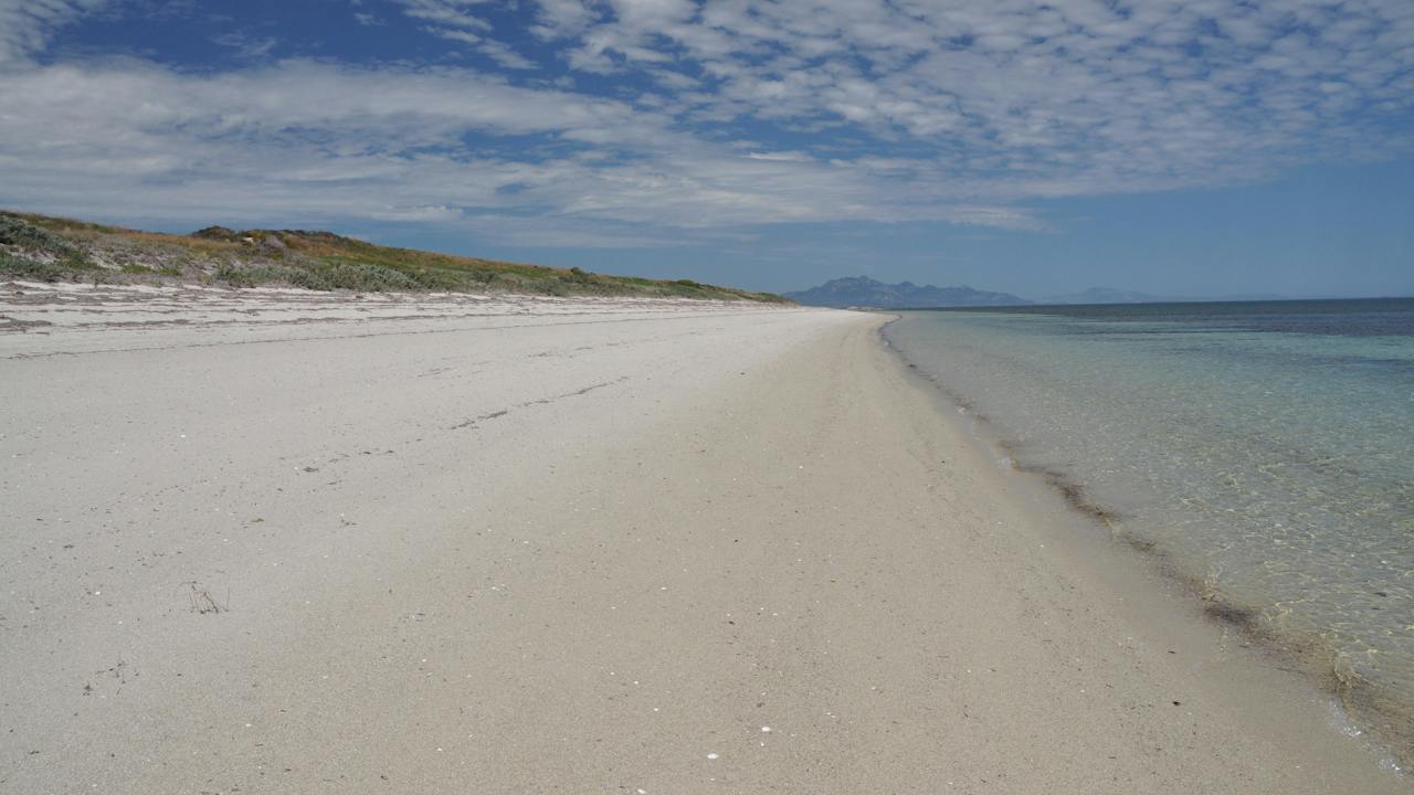 Long Point Beach west coast Flinders Island