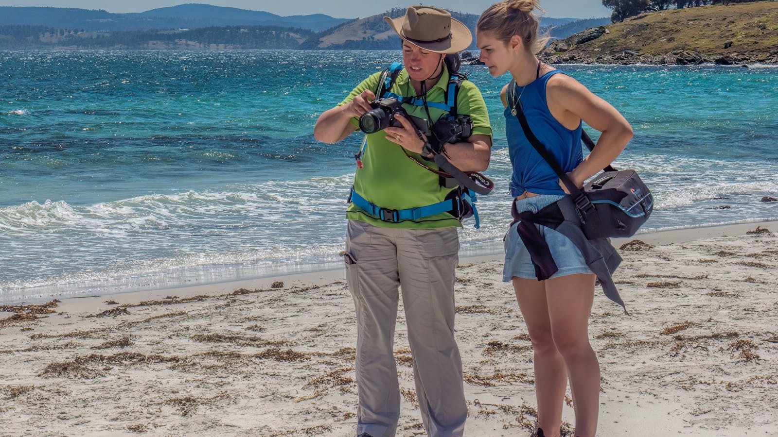 In the field photography guidance during all Experiences