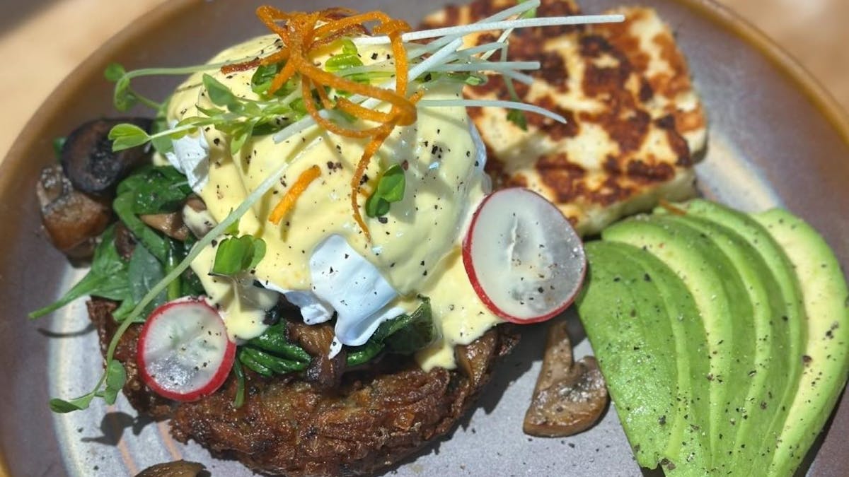 Merak GF Rosti Eggs Benny