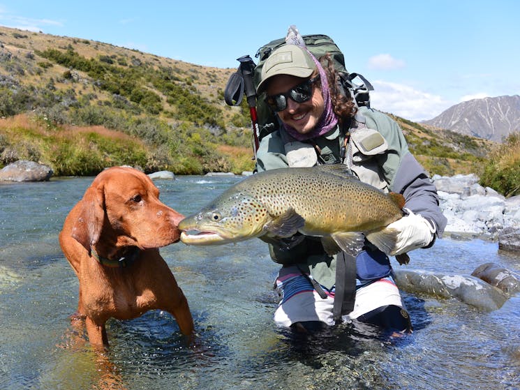 Fly fishing snowy valleys and southern highlands, beginner, learn, dry fly, nymph, trout, brown