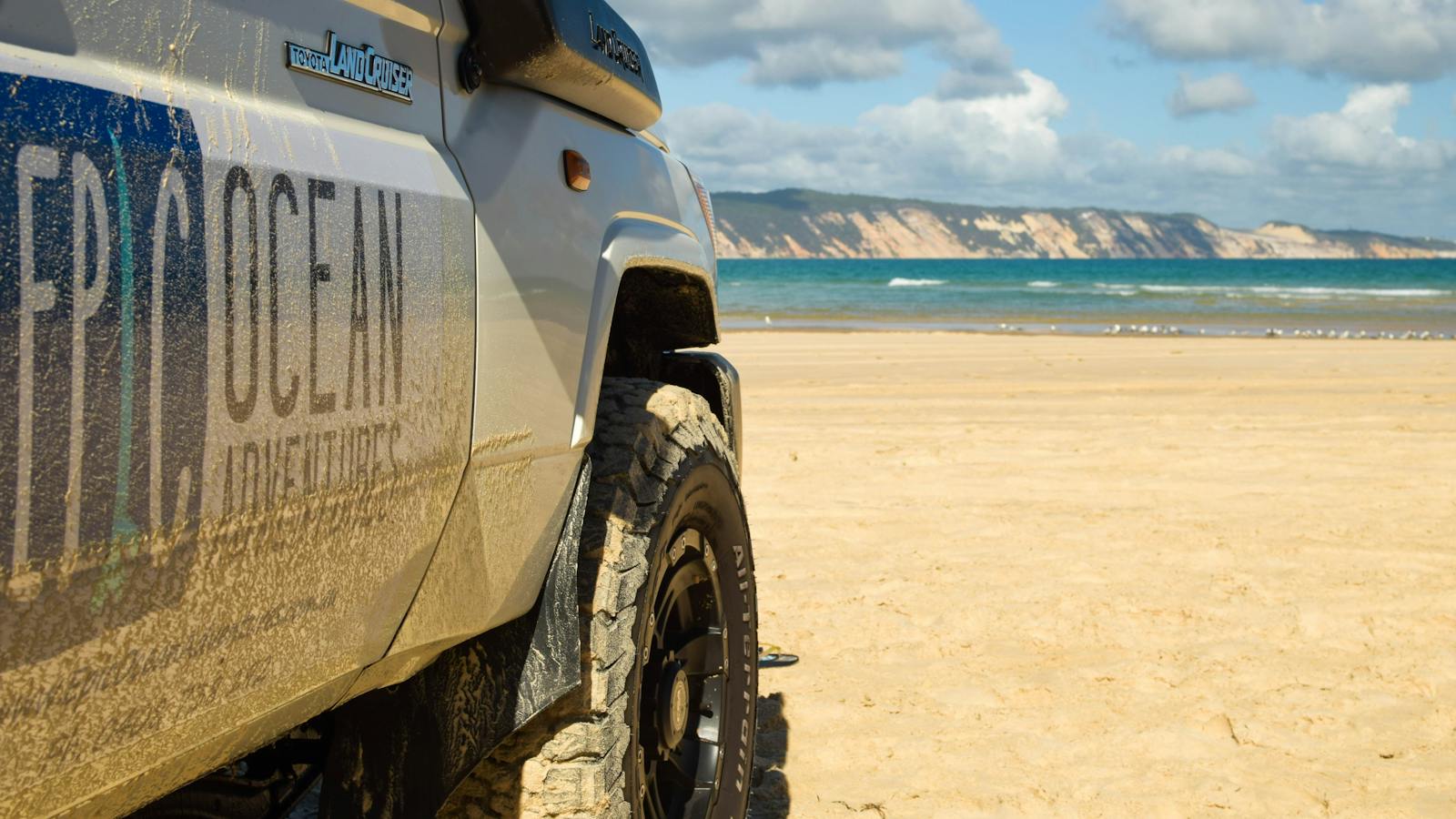 Beach drive private tour Noosa