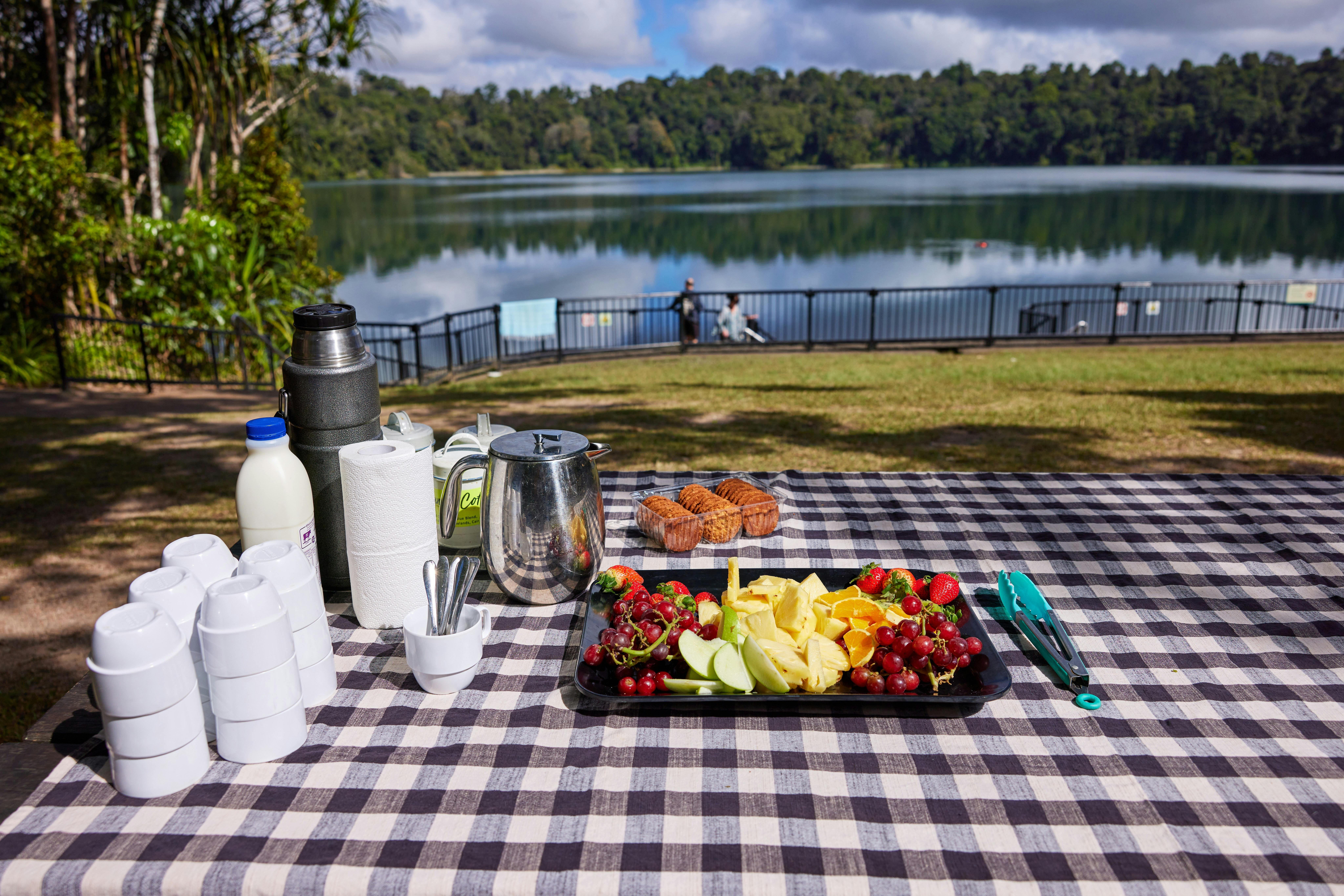 Lake Eacham, Atherton Tablelands with Barefoot Tours